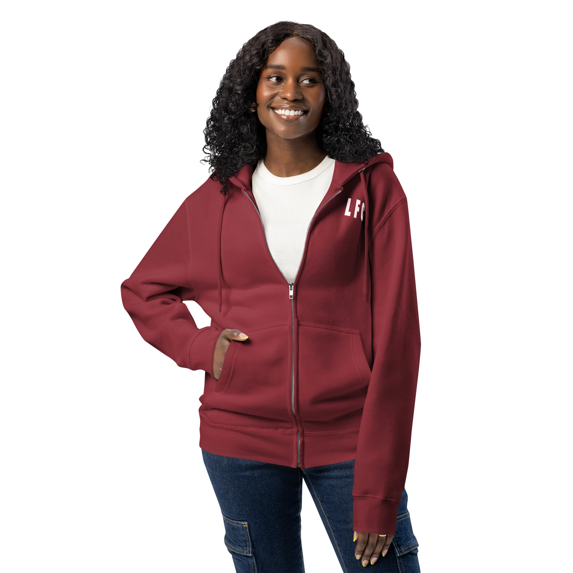 Low Frequency Club LFC Premium Basshead Hoodie Zip Hoodie - Image 8