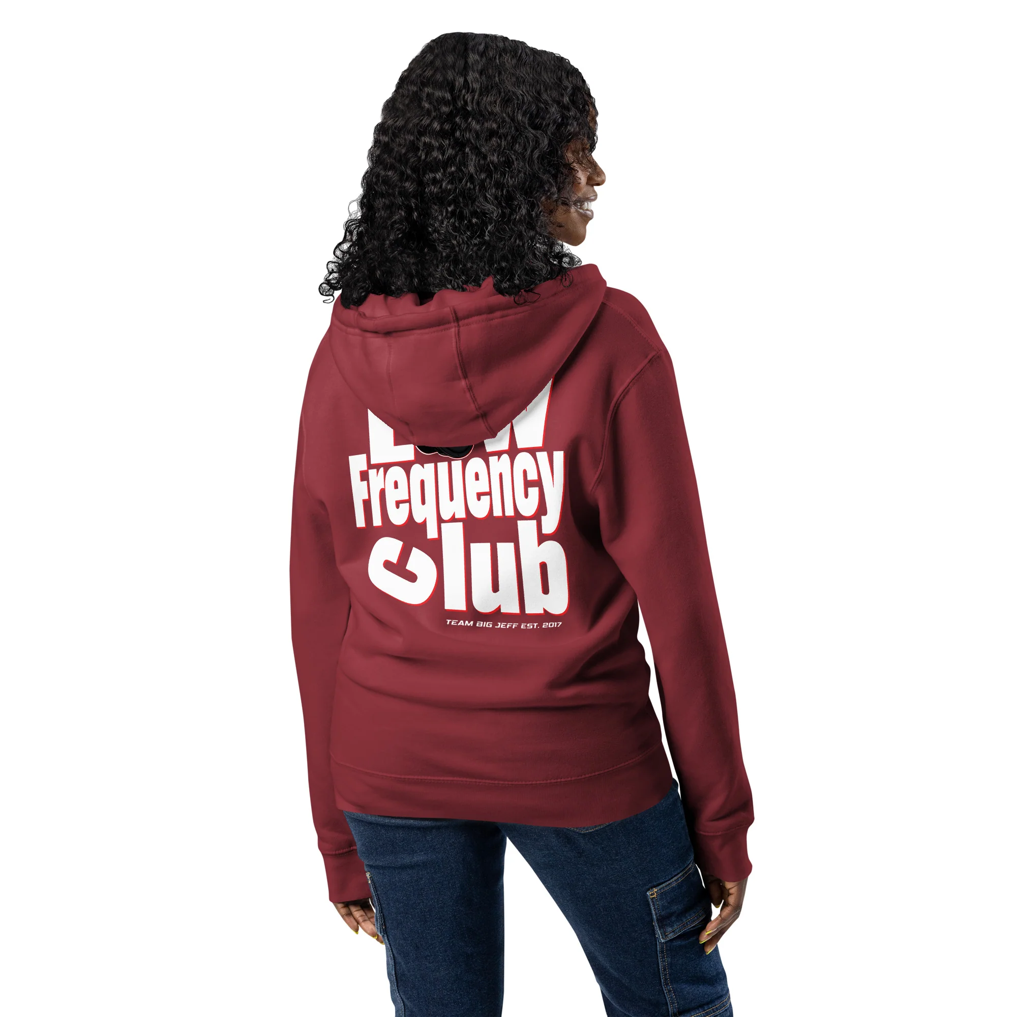 Low Frequency Club LFC Premium Basshead Hoodie Zip Hoodie - Image 9