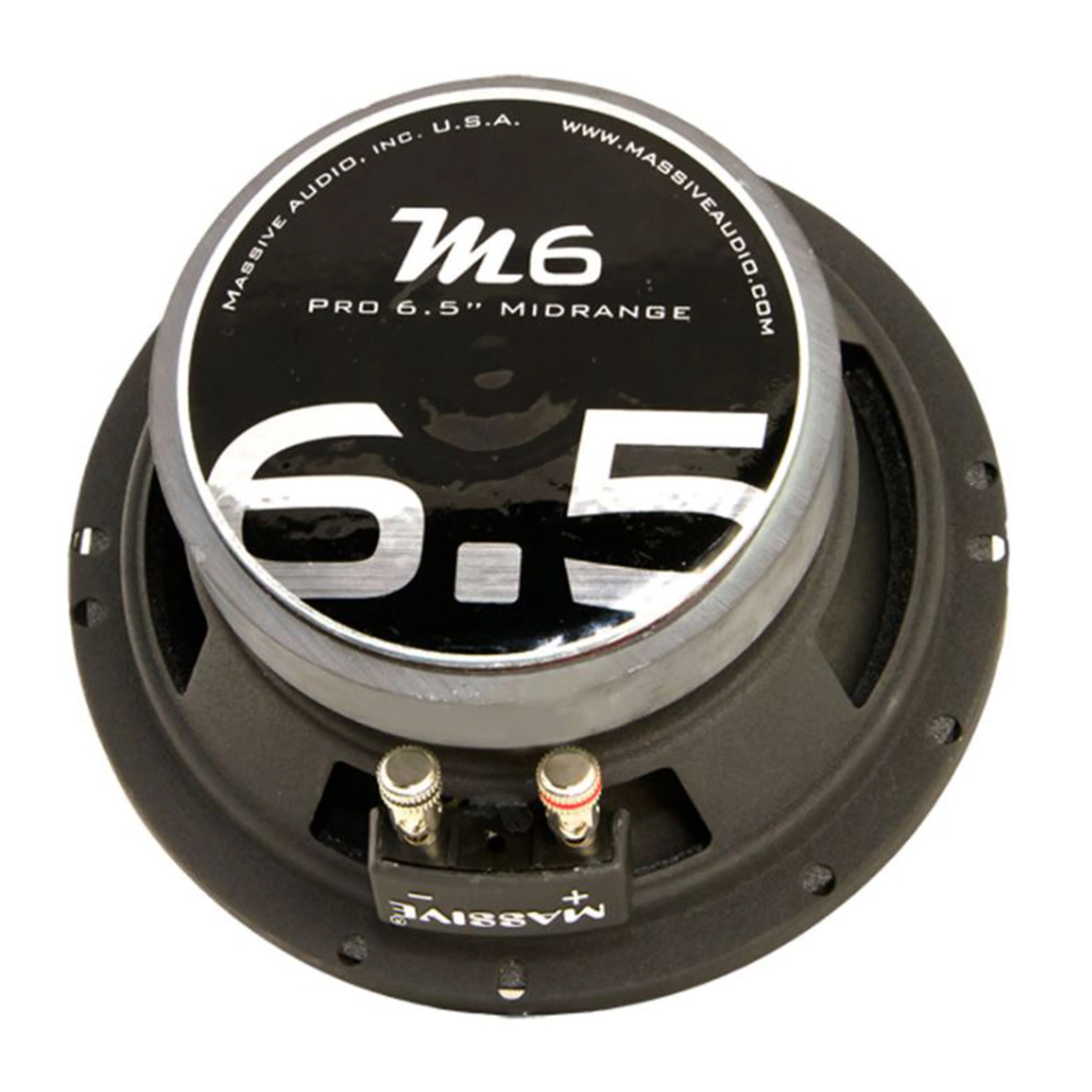 Massive Car Audio 6.5 Loud Speakers 1200W 8 Ohm With 4 Ch 2 Ohm Amplifier - Image 4