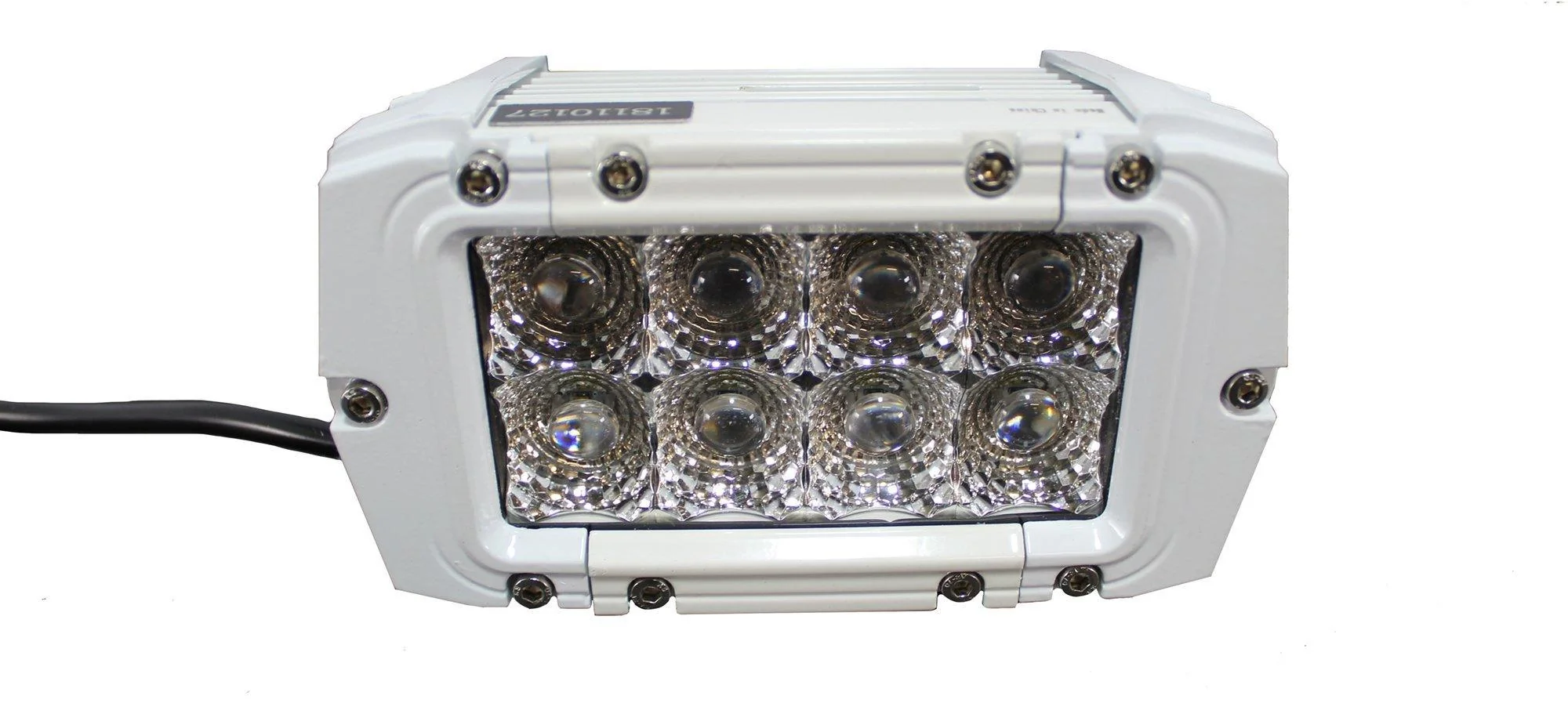 Marine Sport Dual Row 6 Inch LED White Light Bar IP68 Waterproof 150LM - Image 2