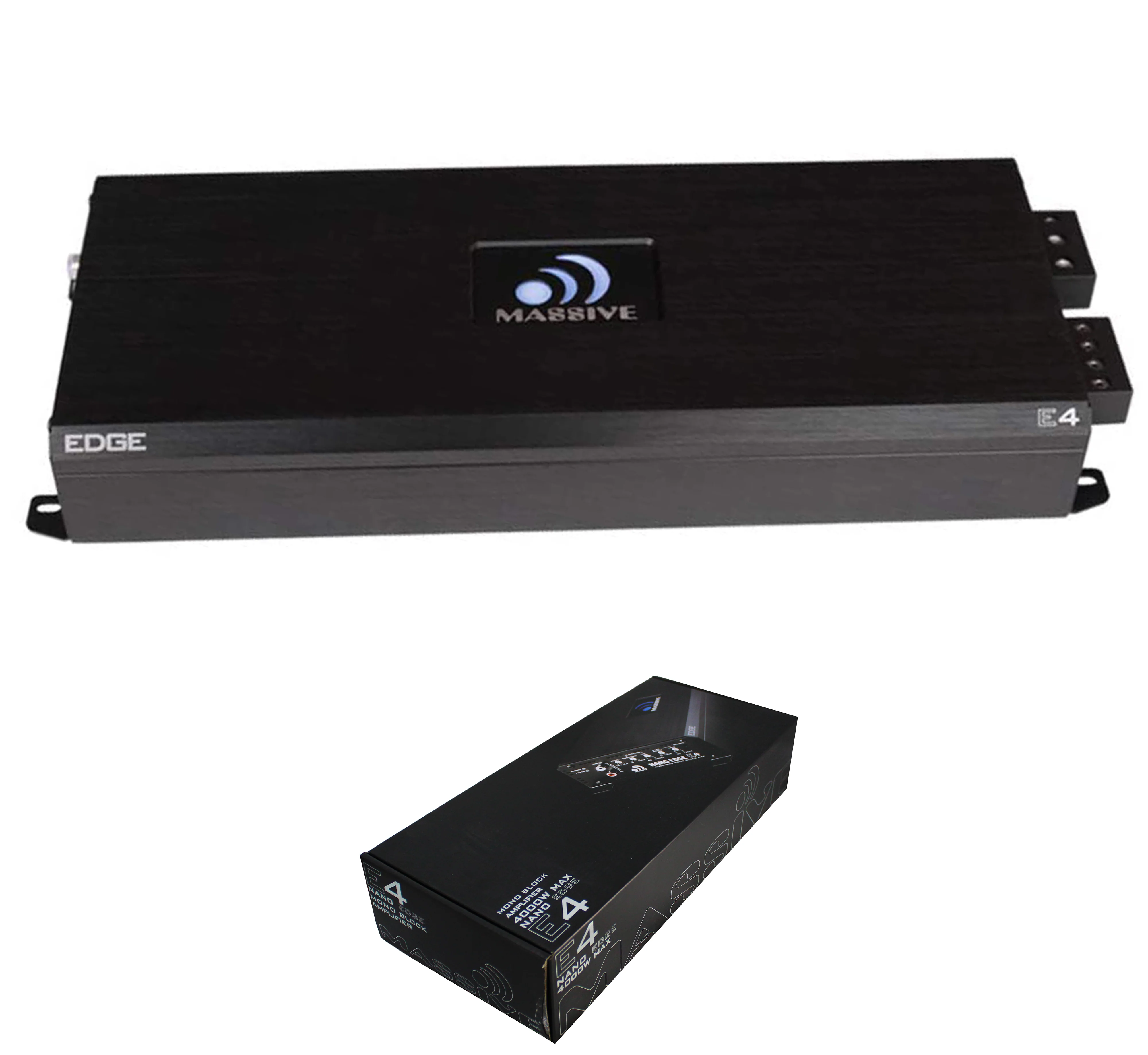 Massive Audio 2x 12" 2000W Subwoofers Dual 4 Ohm MMA124 + Monoblock Amp Package - Image 2