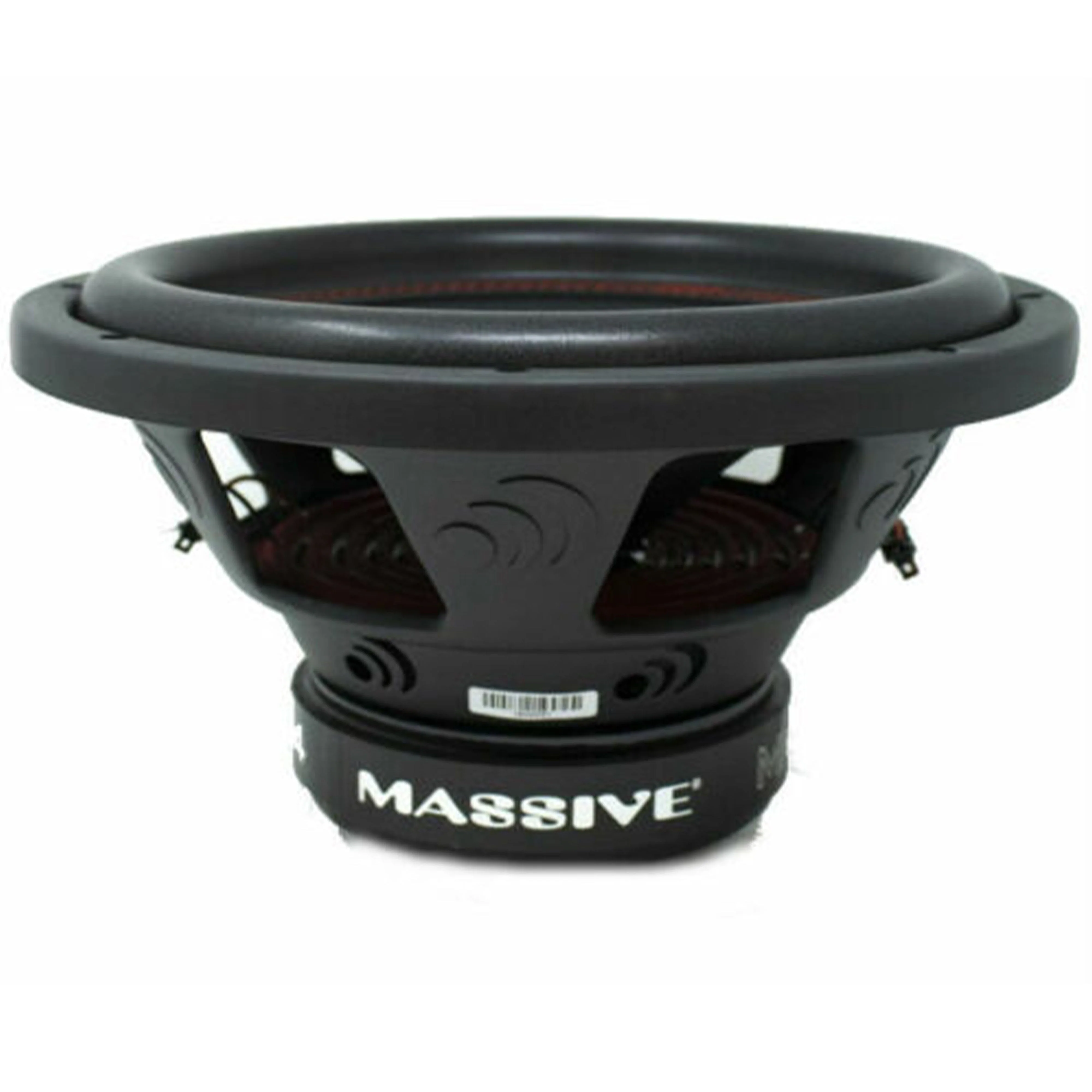 Massive Audio 2x 12" 2000W Subwoofers Dual 4 Ohm MMA124 + Monoblock Amp Package - Image 8
