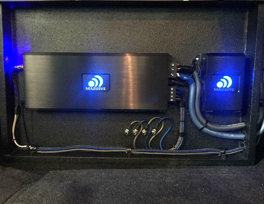 Massive Audio Nano Edge 4Channel Amplifier  800W Class AB Full Range SQ EX44 - Image 5
