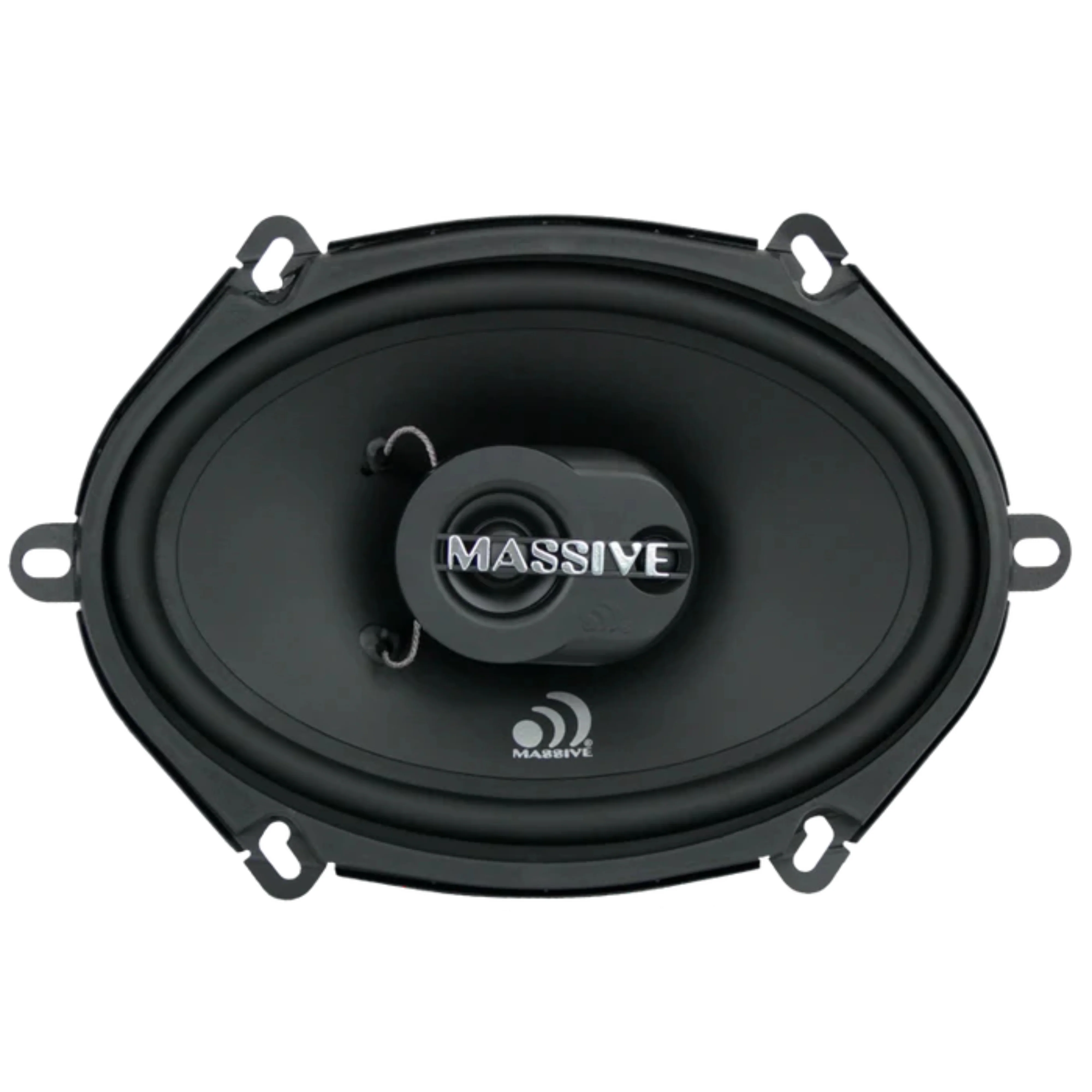 Massive Audio Pair of 5x7" 220W Peak 4-Ohm Coaxial Speakers MX57-V2 - Image 2