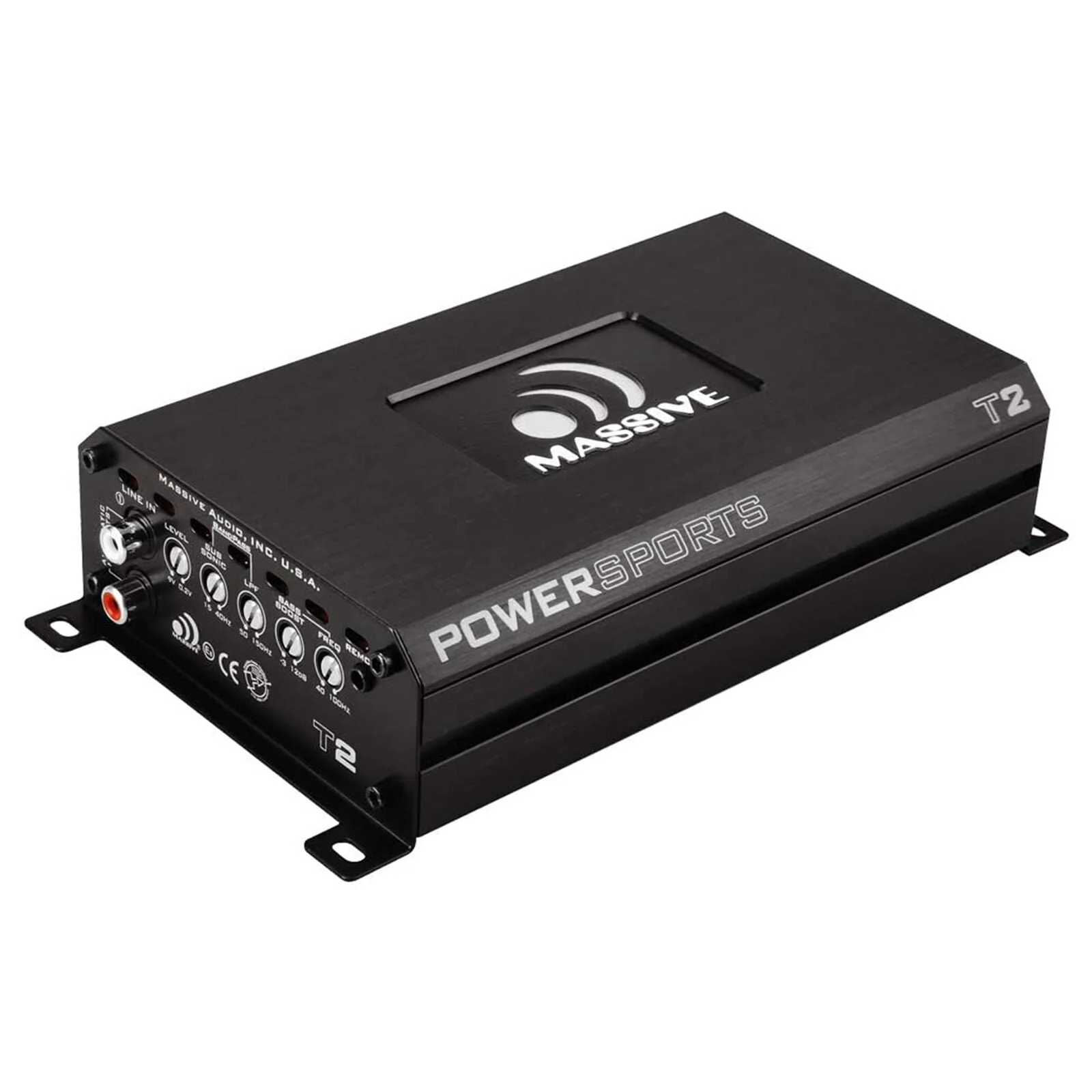 Massive Audio Trident 800 Watt Mono Block Amplifier Marine Water Resistant T2