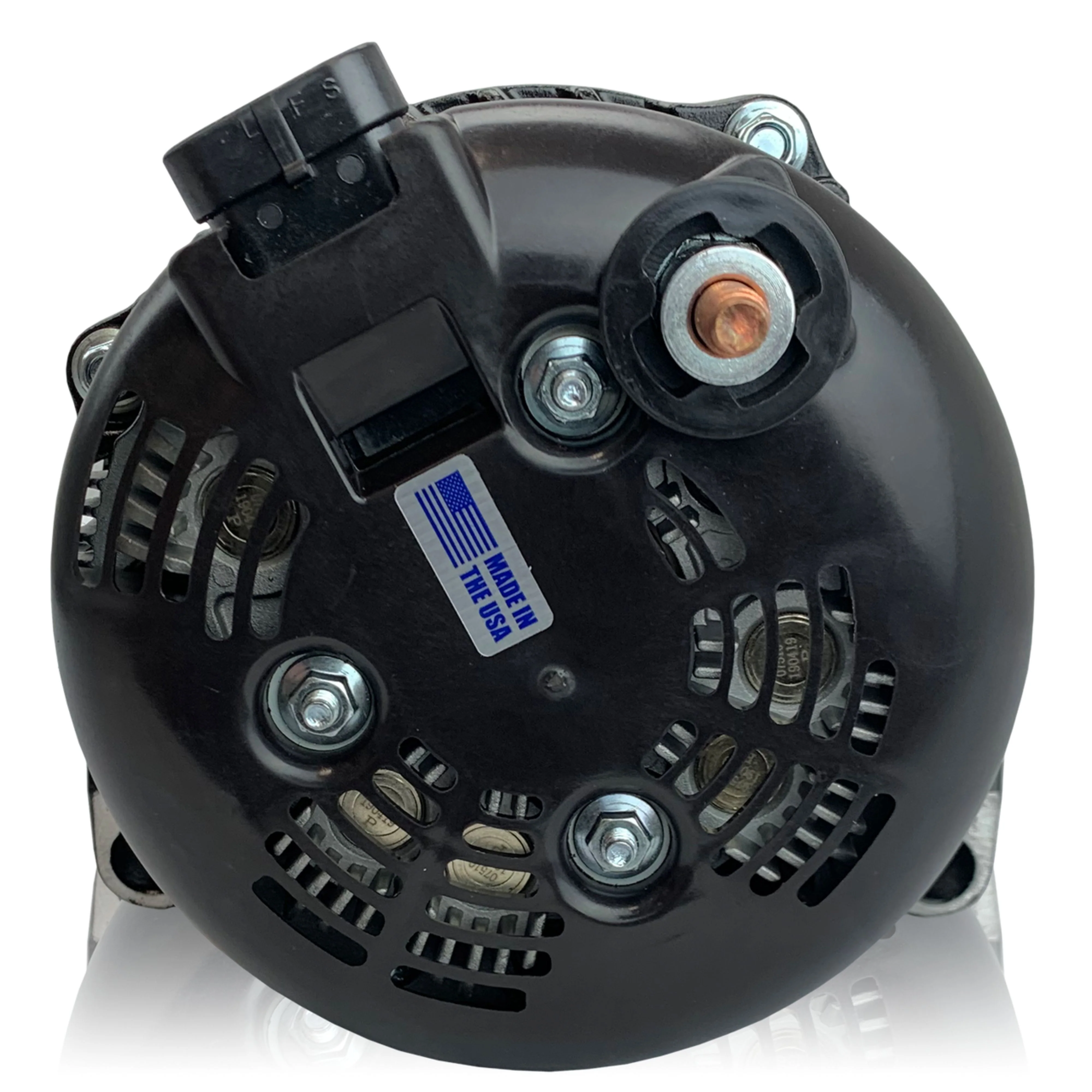 Mechman E-Series 400 Amp Black Alternator For 96 - 04 GM Truck 8206400-BLAC - Image 2