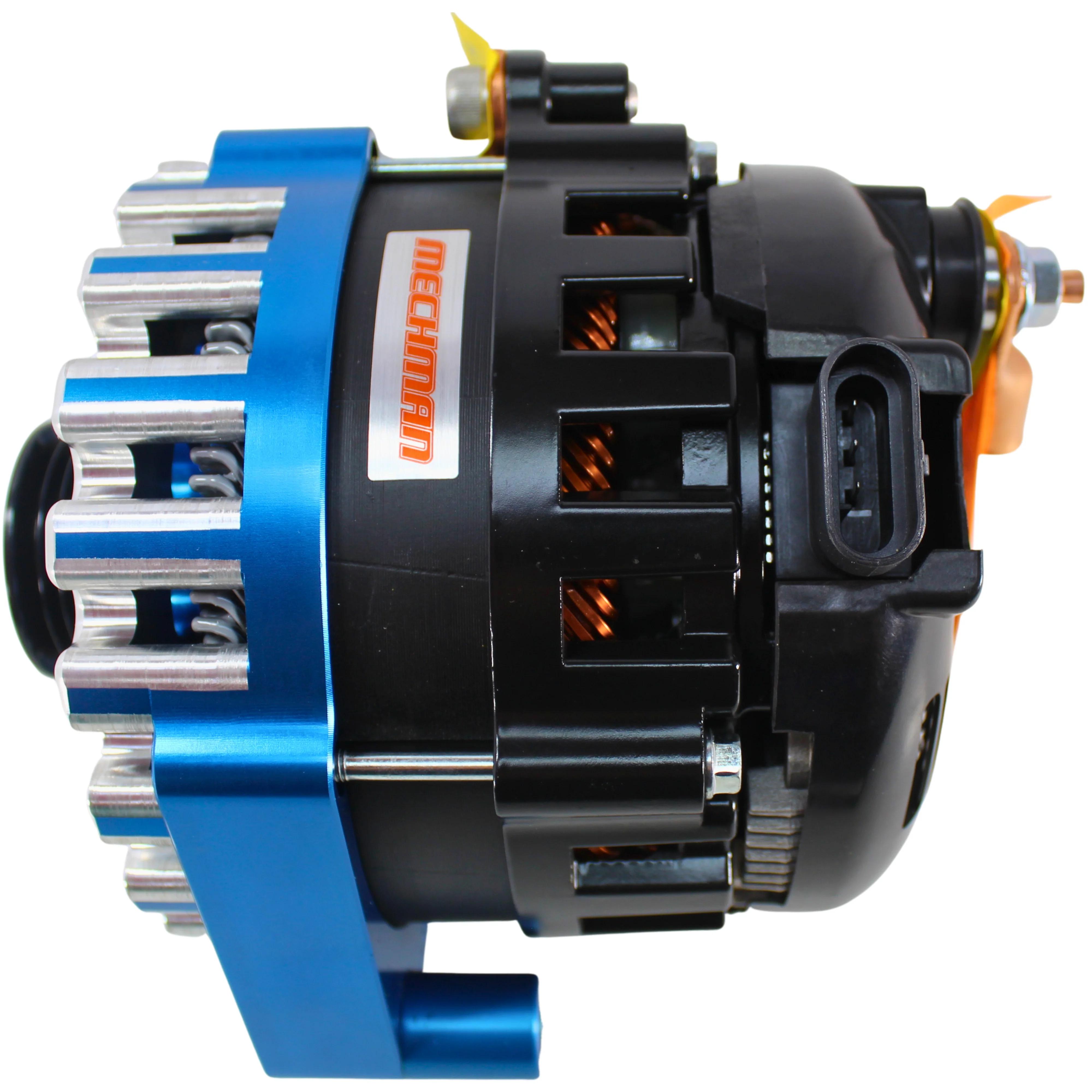 Mechman Elite Series 370A Blue Alternator Billet For 96-04 GM 5.7L / B8206370BL - Image 8
