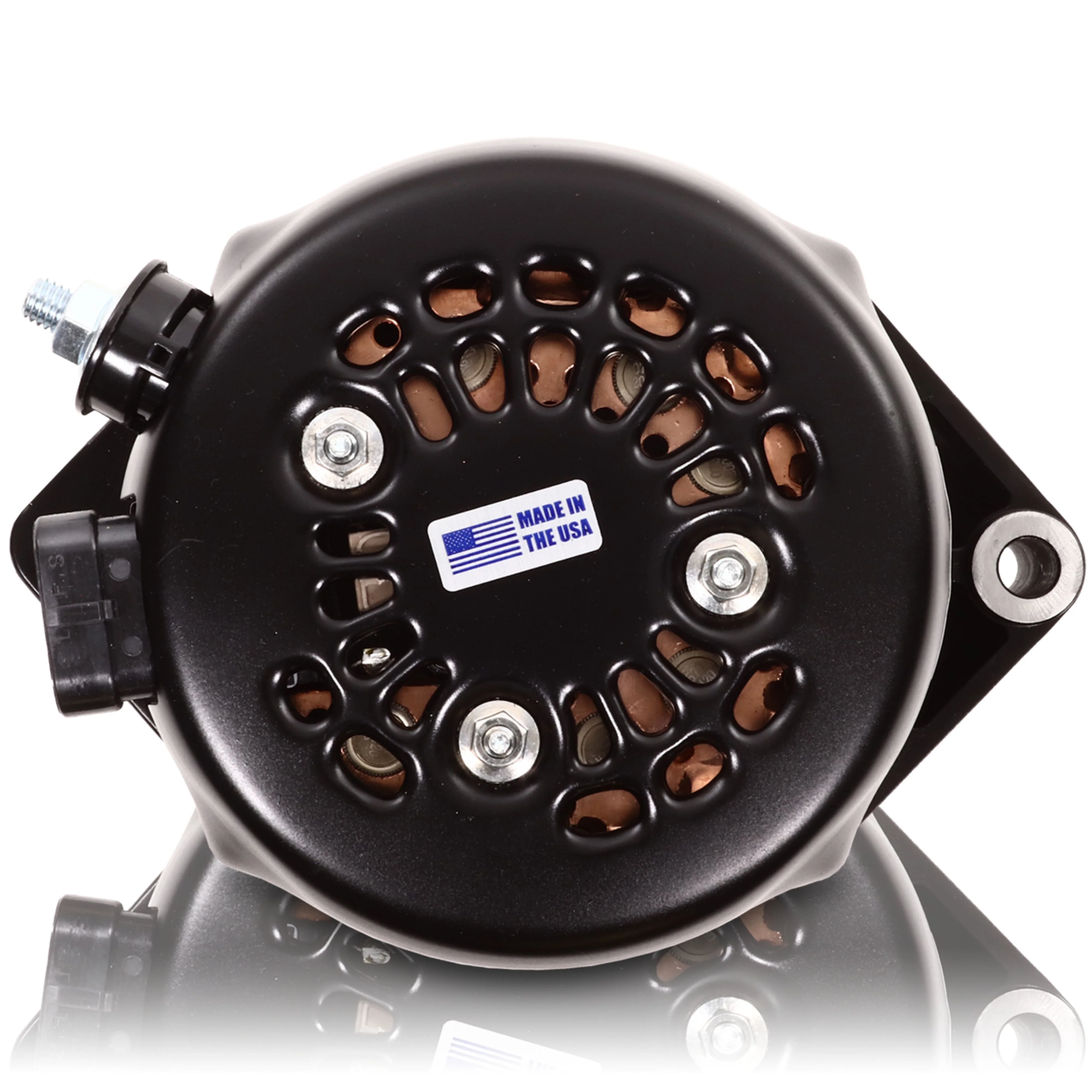 Mechman S-Series 170 Amp Racing Alternator 63 - 85 GM Black Finish 7127170B - Image 5