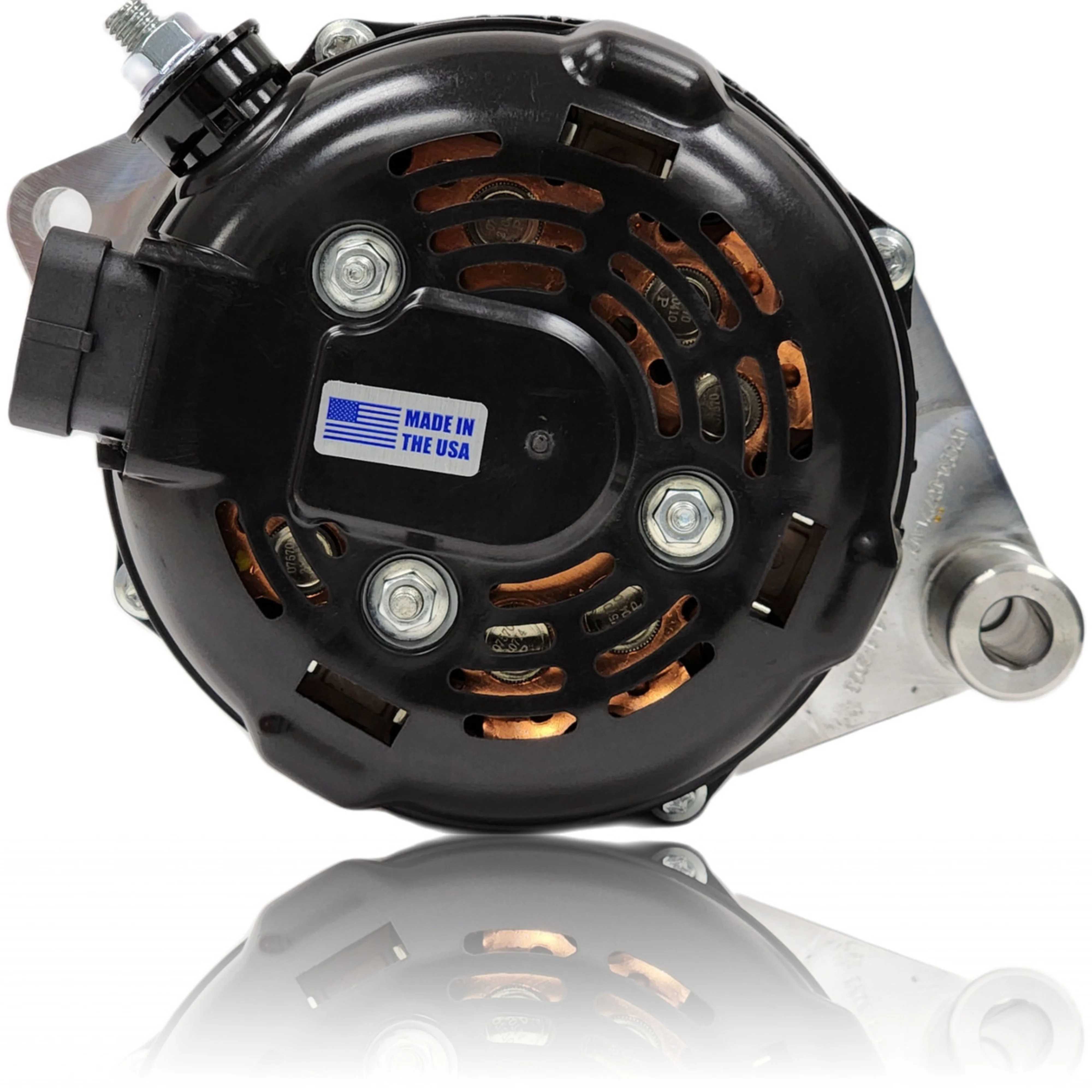 Mechman S-Series Billet 240 Amp Alternator For 2003 - 2004 Ford Cobra B8304240M - Image 4