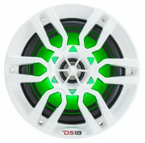 DS18 WHITE 6.5" MARINE POD SPEAKERS + NXL200.2D 600W WATERPROOF AMP - Image 6