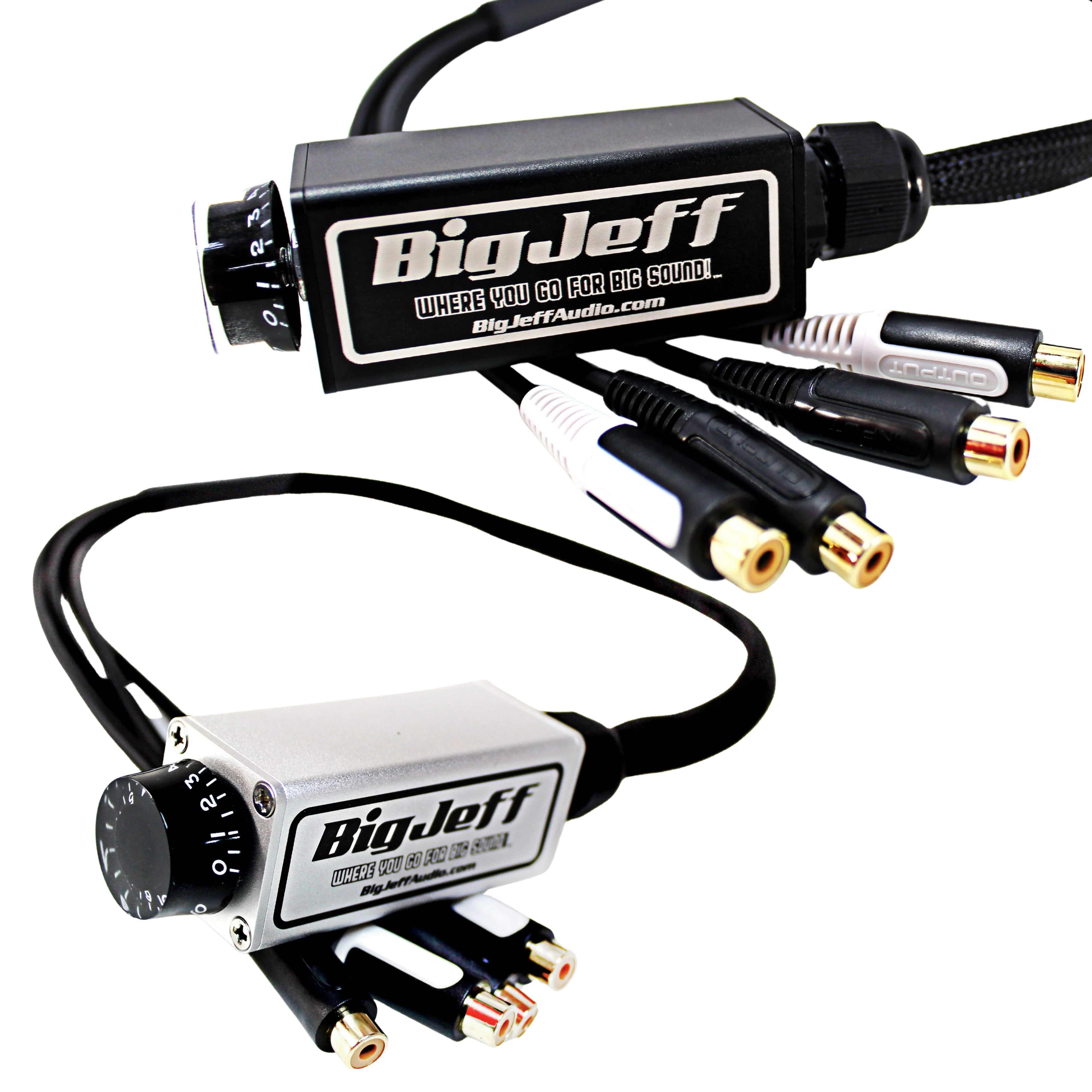 Official Big Jeff Audio Aluminum Cased 30" RCA Bass Knob Black/Silver - Image 3