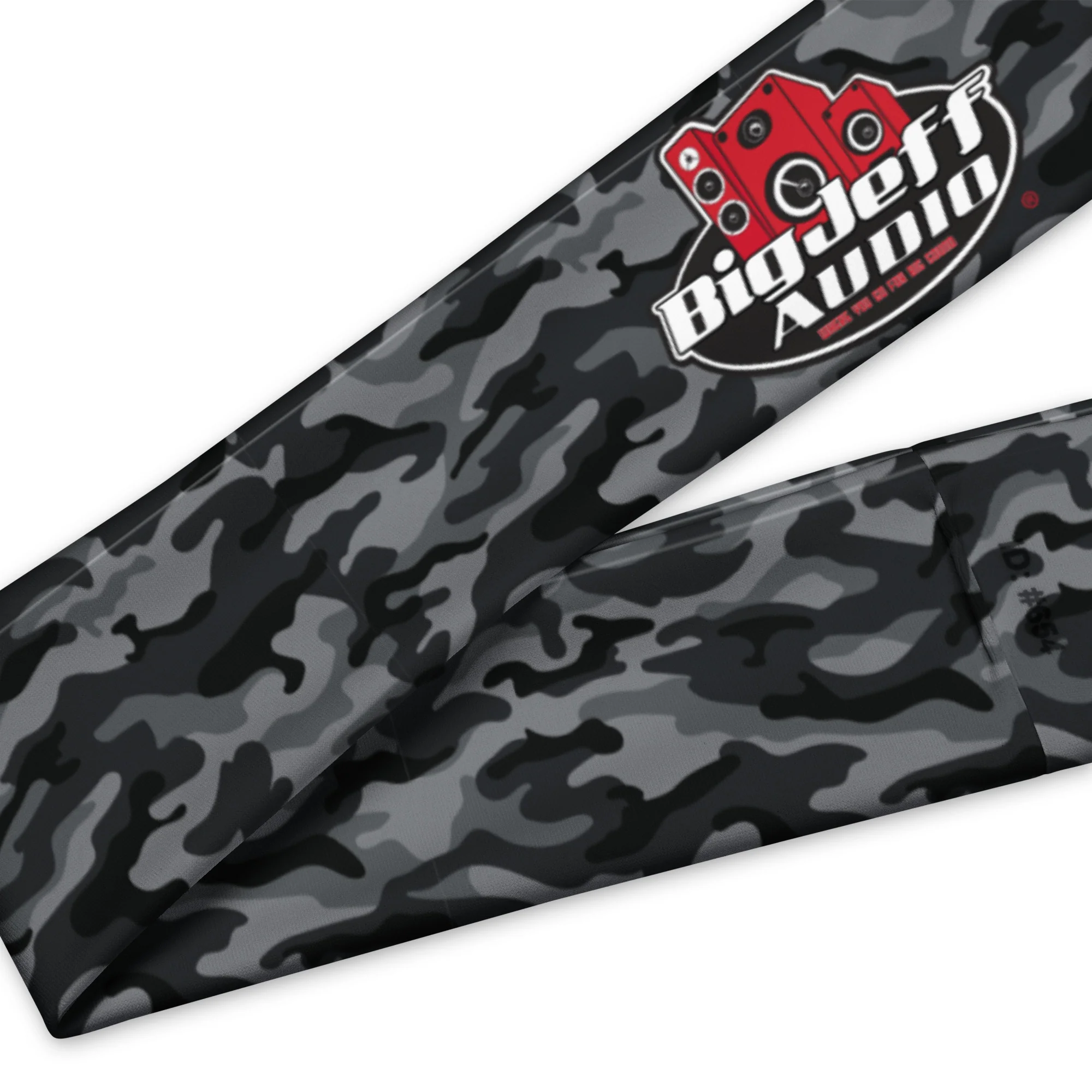 Official Big Jeff Audio Camo / Speaker Logo Headband - Image 4