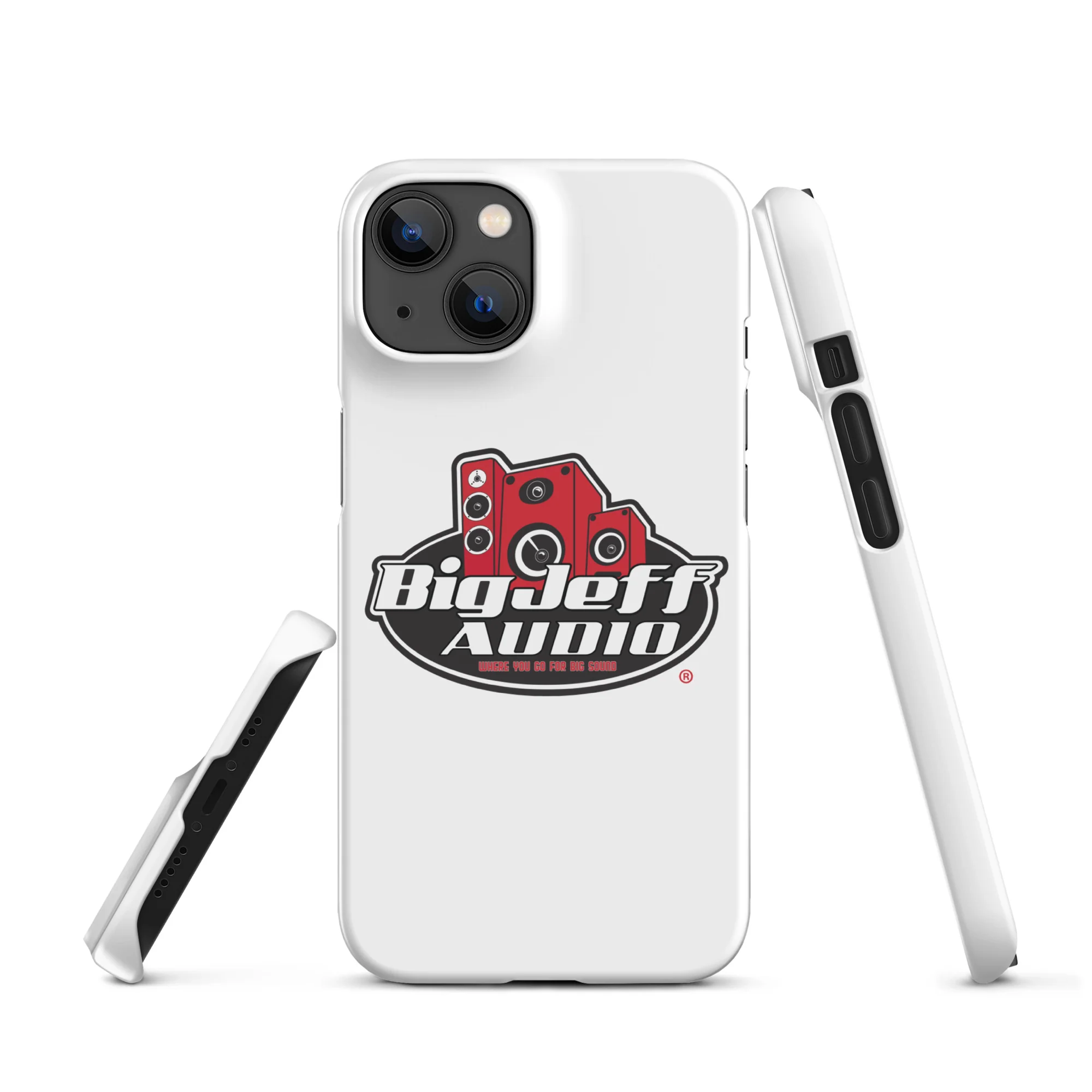 Official Big Jeff Audio Glossy/Matte iPhone Case - Image 24
