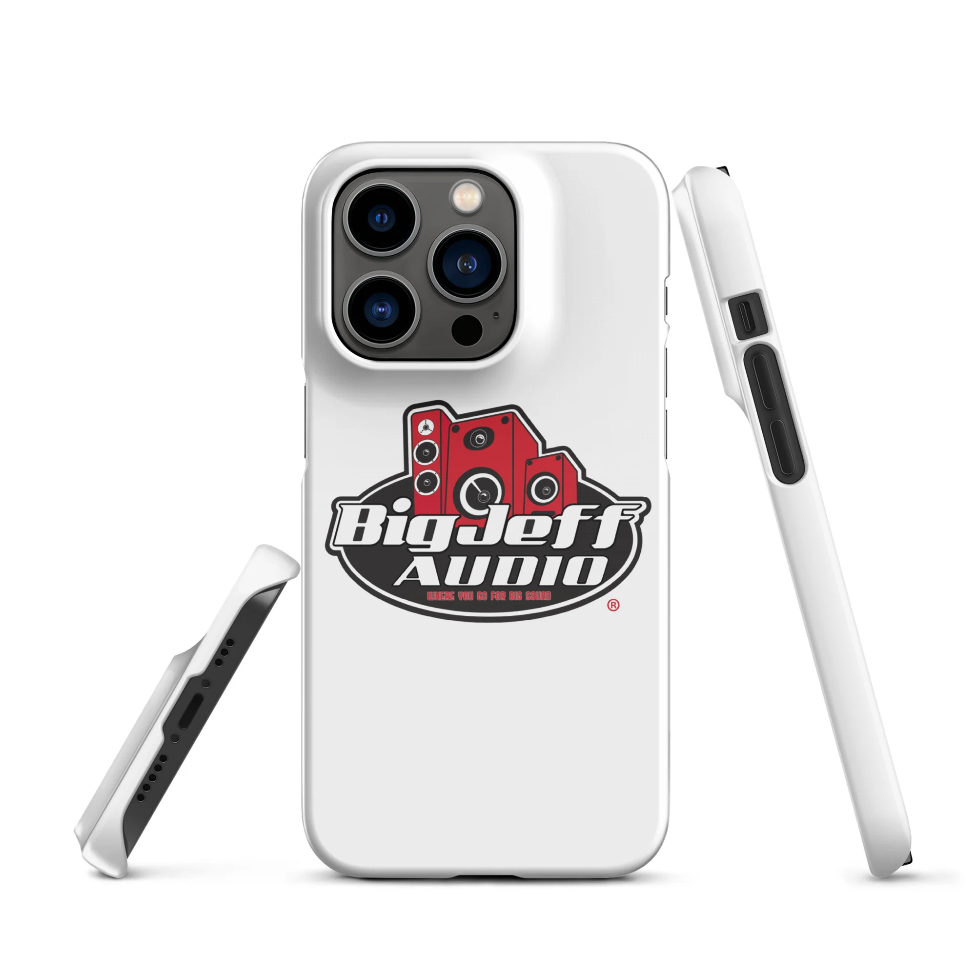 Official Big Jeff Audio Glossy/Matte iPhone Case - Image 28