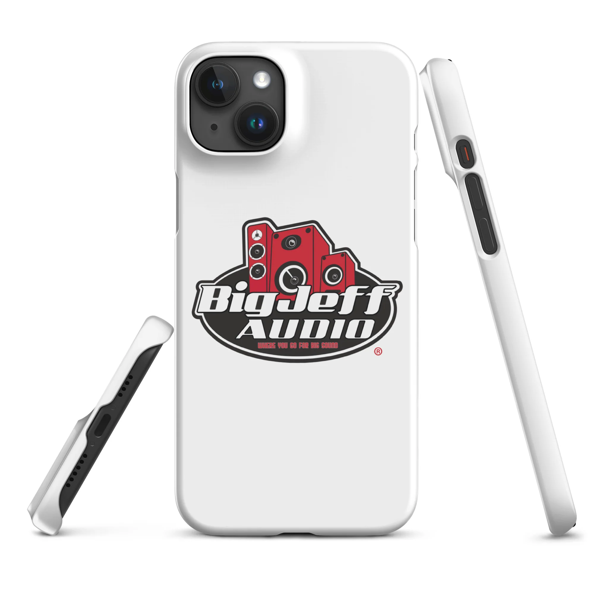 Official Big Jeff Audio Glossy/Matte iPhone Case - Image 34