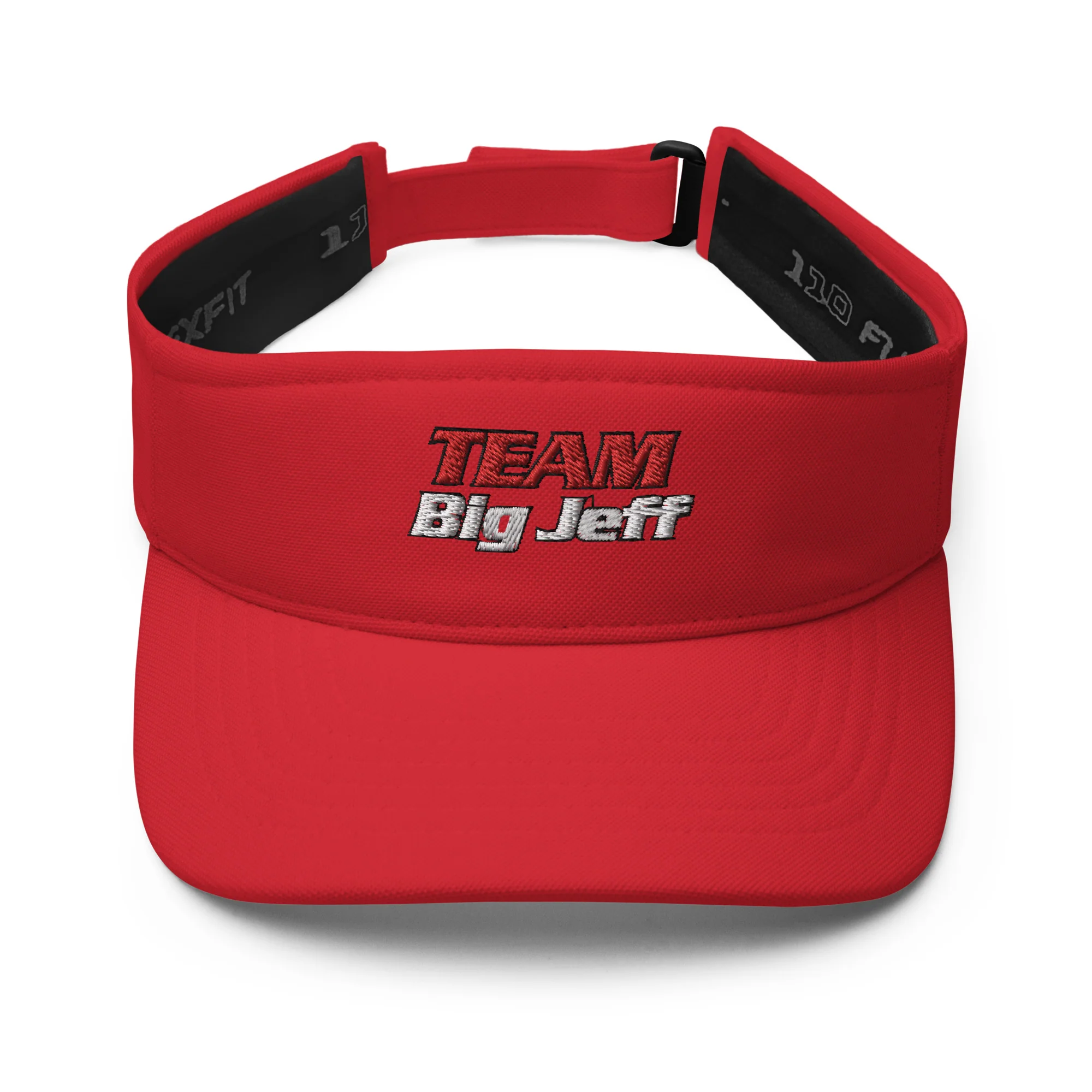 Official Team Big Jeff Audio Visor Hat With Team Big Jeff Embroidered Logo - Image 4