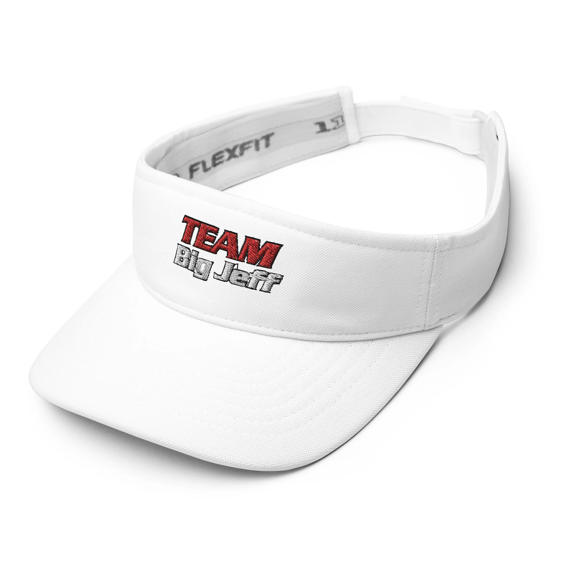 Official Team Big Jeff Audio Visor Hat With Team Big Jeff Embroidered Logo - Image 9