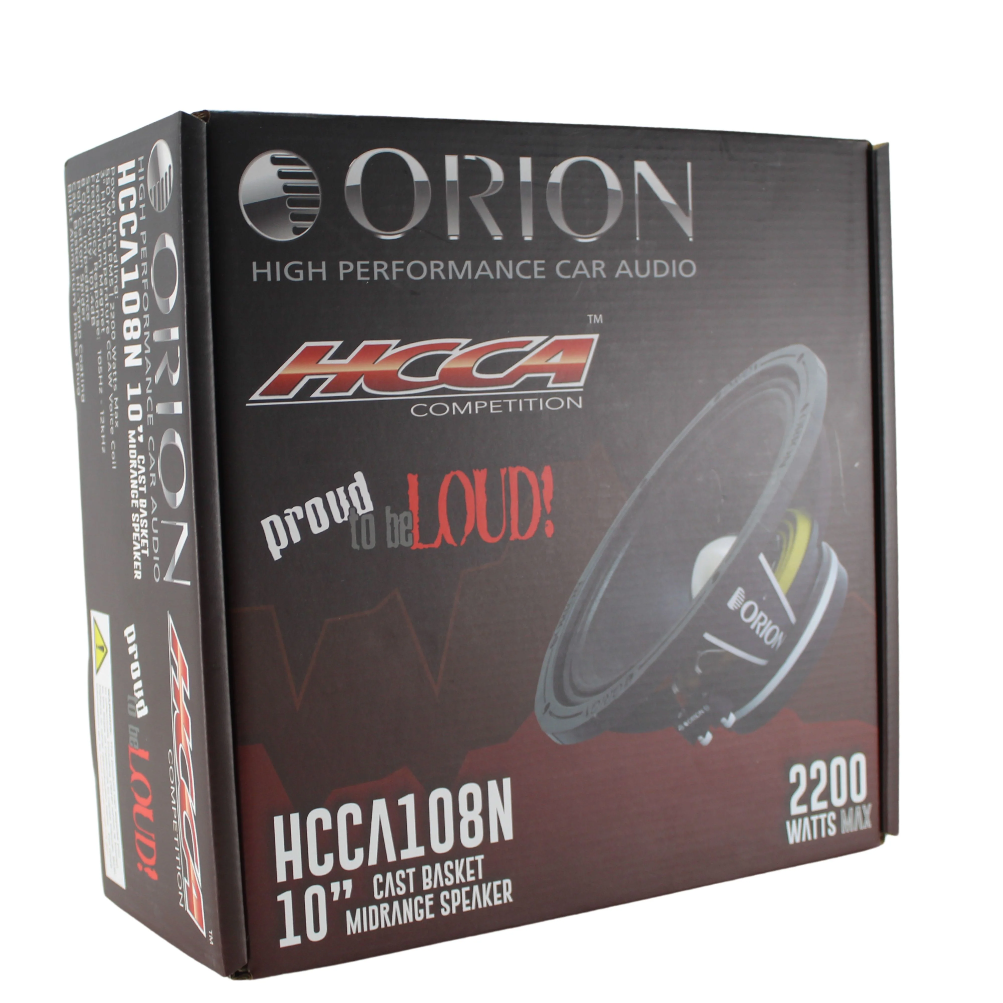 Orion 8-Ohm 550W RMS 10" HCCA Series Neodymium Midrange Bullet Speaker - Image 7