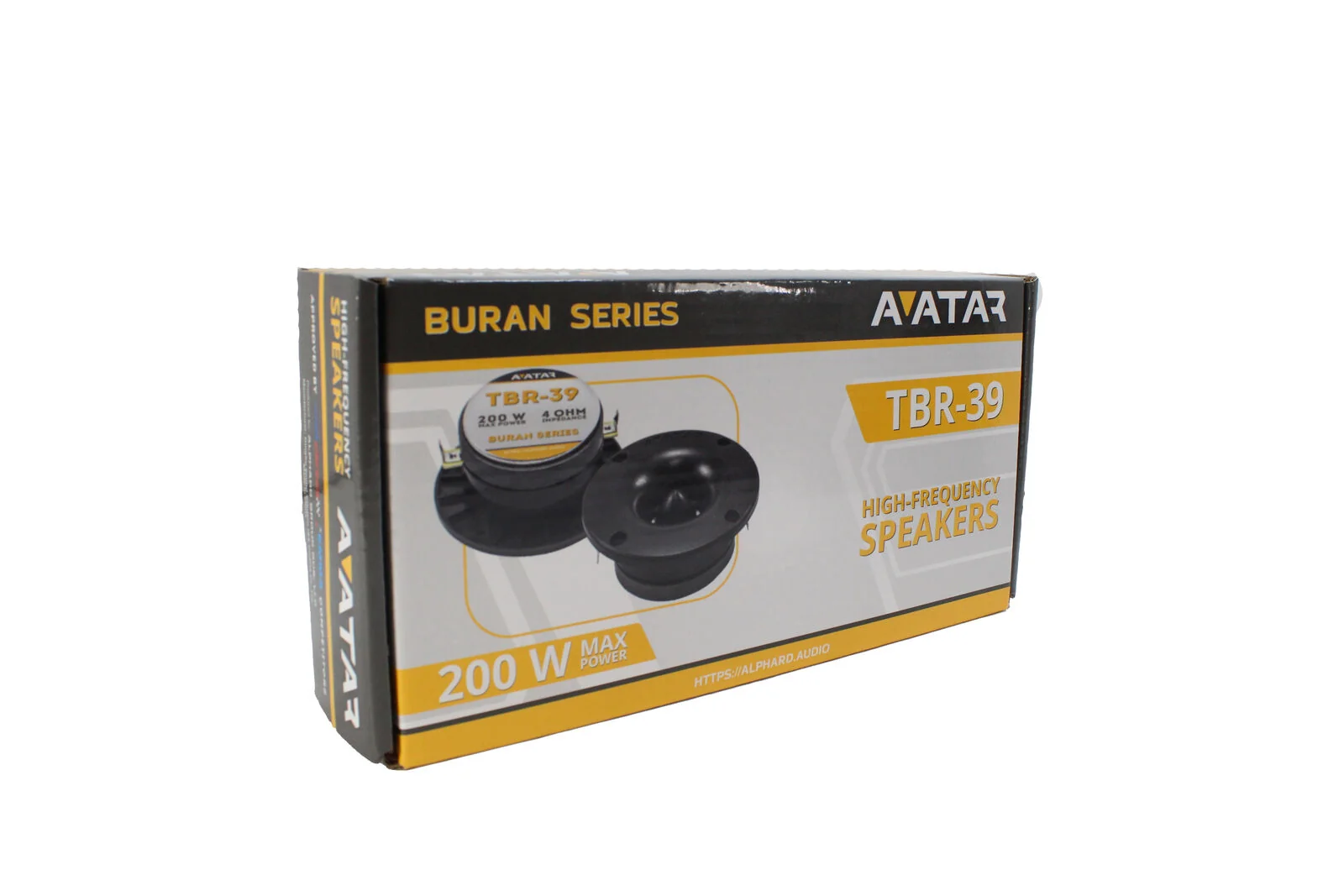 Avatar TBR-39 Black 1" VC 200 Watt 4 Ohm High Frequency Bullet Tweeter - Image 3