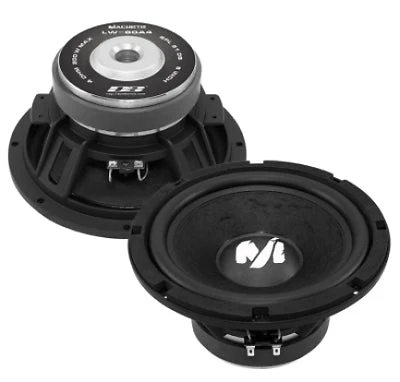 Pair of Deaf Bonce 8 Mid-Bass Speakers 200W 4 Ohm w/ 1" Bullet Tweeters 160W - Image 2