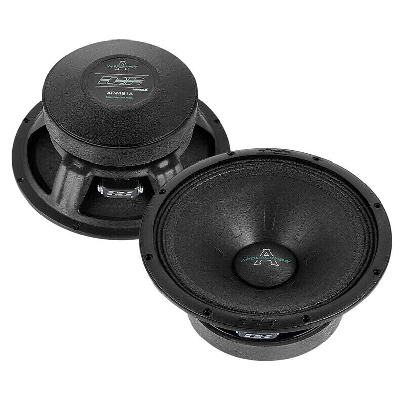 Pair of Deaf Bonce 8 Midrange Speakers 600W 4 Ohm w/ 1" Bullet Tweeters 160W - Image 2