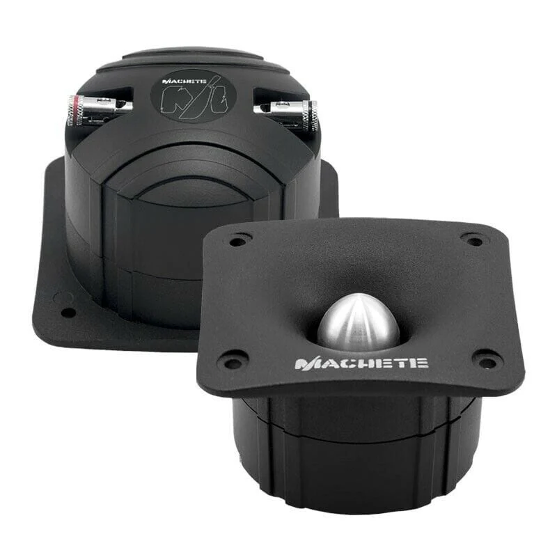 Pair of Deaf Bonce 8 Midrange Speakers 600W 4 Ohm w/ 1" Bullet Tweeters 160W - Image 3