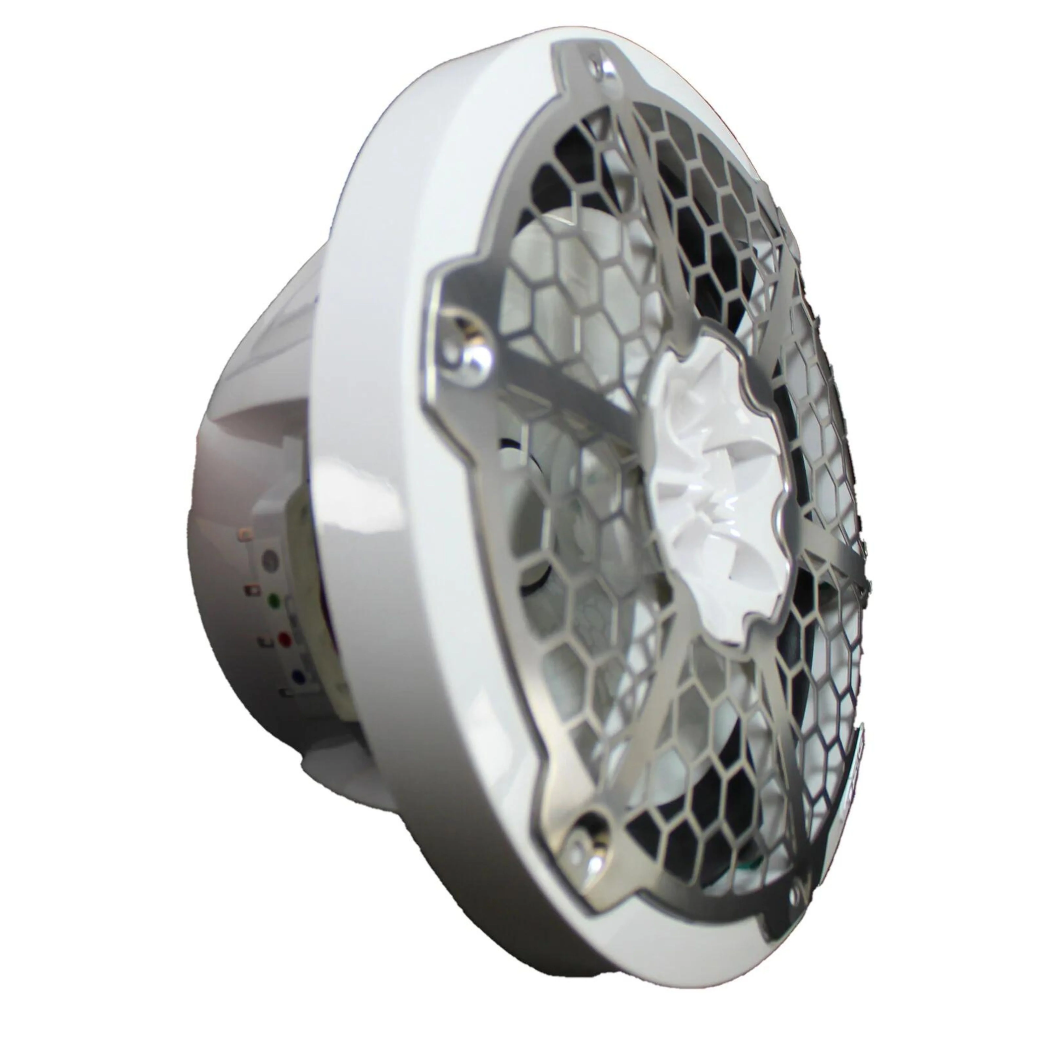 8" 750 Watt 4-Ohm 2-Way Marine Speakers with RGB DS18 Hydro NXL-8M-WH Pair - Image 3