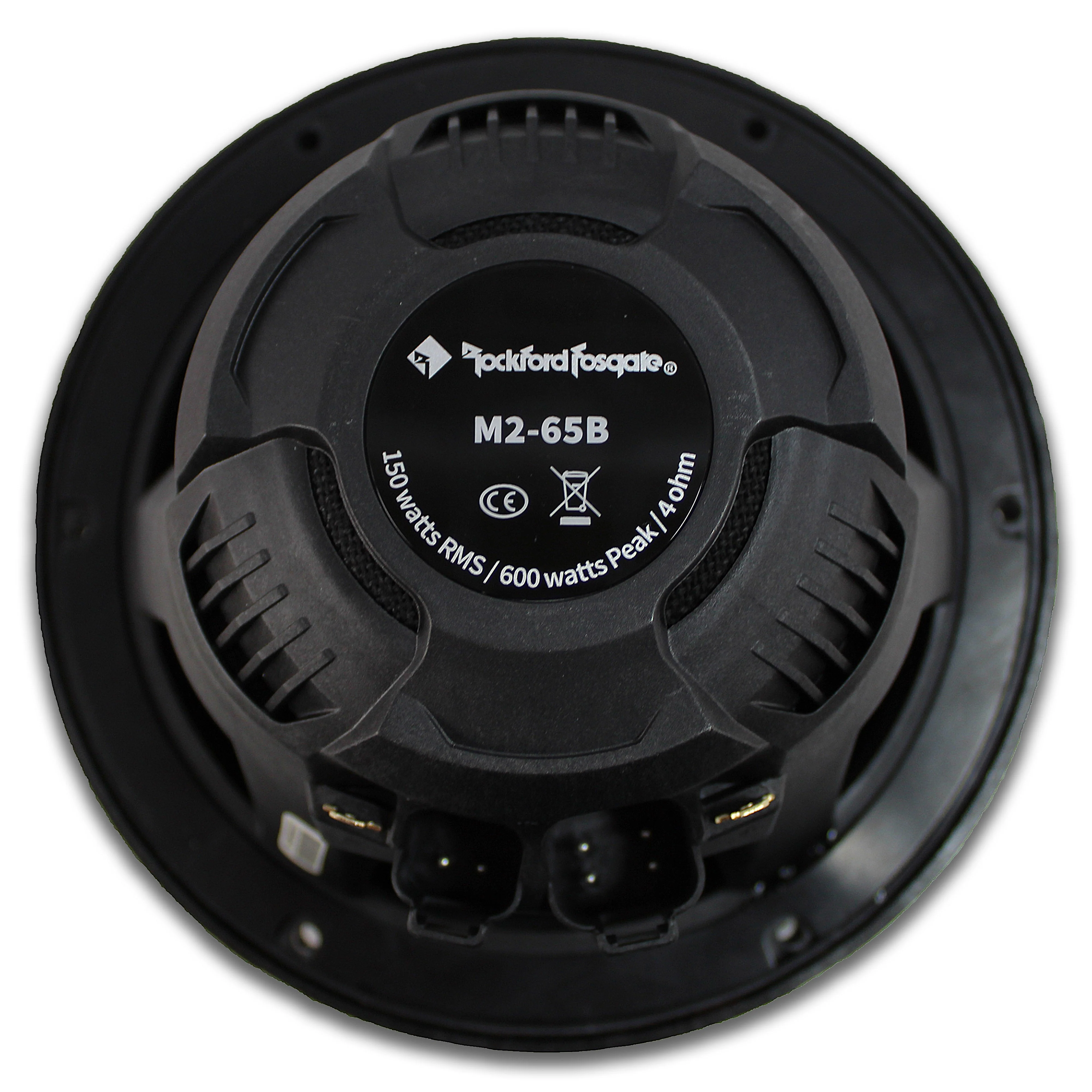 6.5" 1200W 4-Ohm 2-Way Marine Speakers Rockford Fosgate Color Optix M2-65B - Image 4