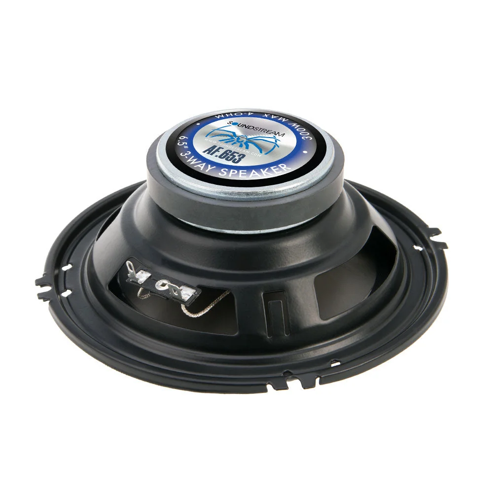 Pair of SoundStream Arachnid 6.5" 300W 4 Ohm 3 Way Coaxial Speakers AF.653 - Image 4