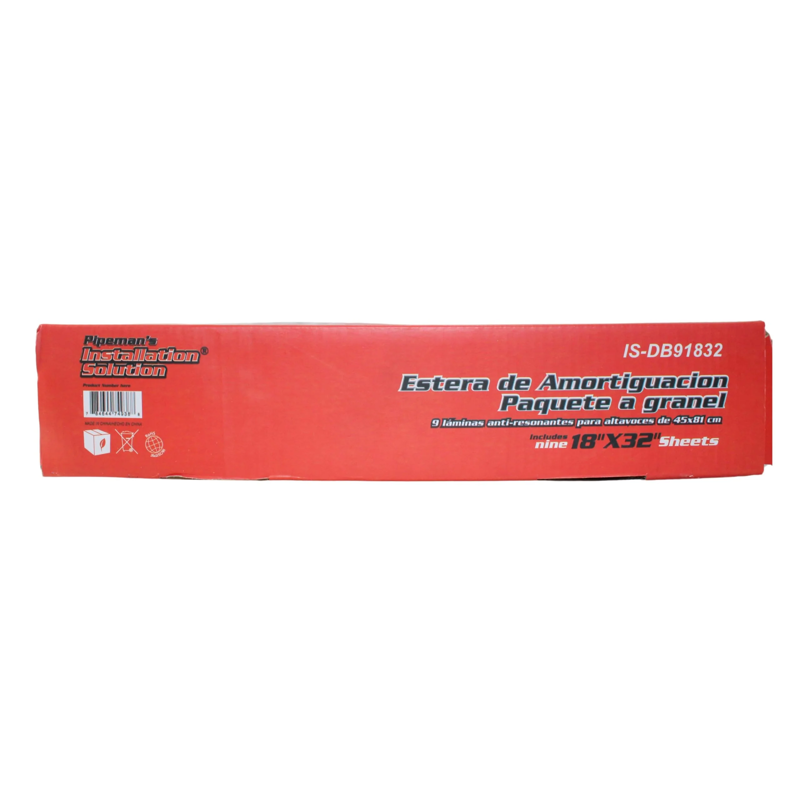 Pipeman's DB91832 18" x 32" Black Sound Deadener Bulk Package 9 sheets 36 Sq ft - Image 4