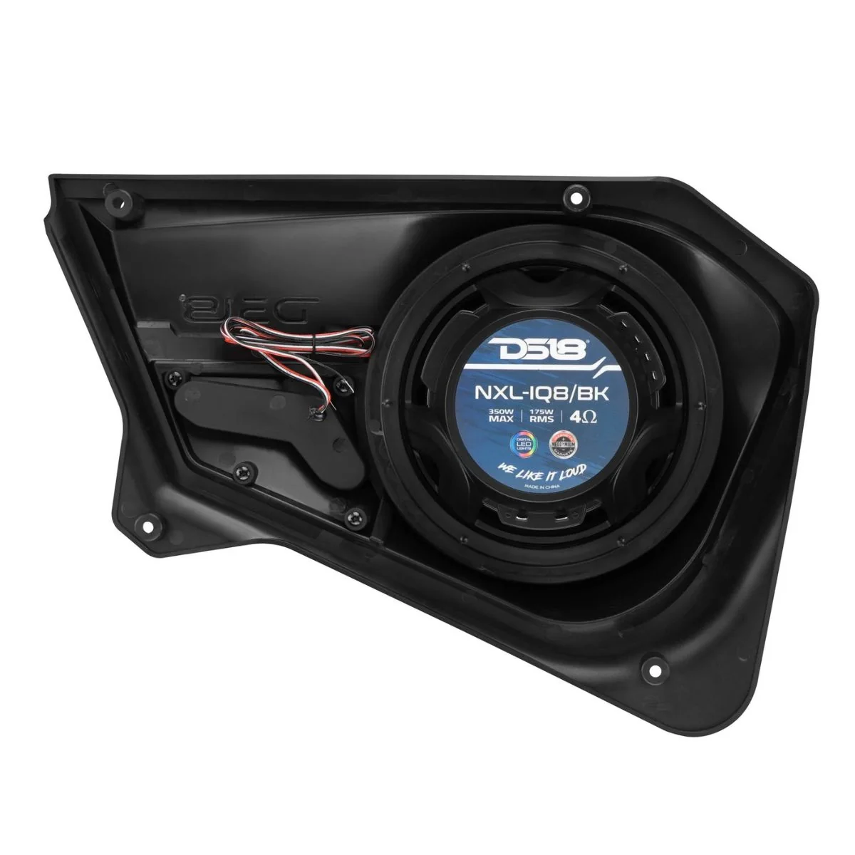 Polaris RZR-PRO Back Door Panels for 8” Speakers w/ Digital LED Lighting DS18 - Image 5