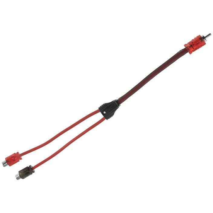 RCA1M2F Audio Y Adapter Cable HQ Performance OFC Noise Rejection Splitter DS18