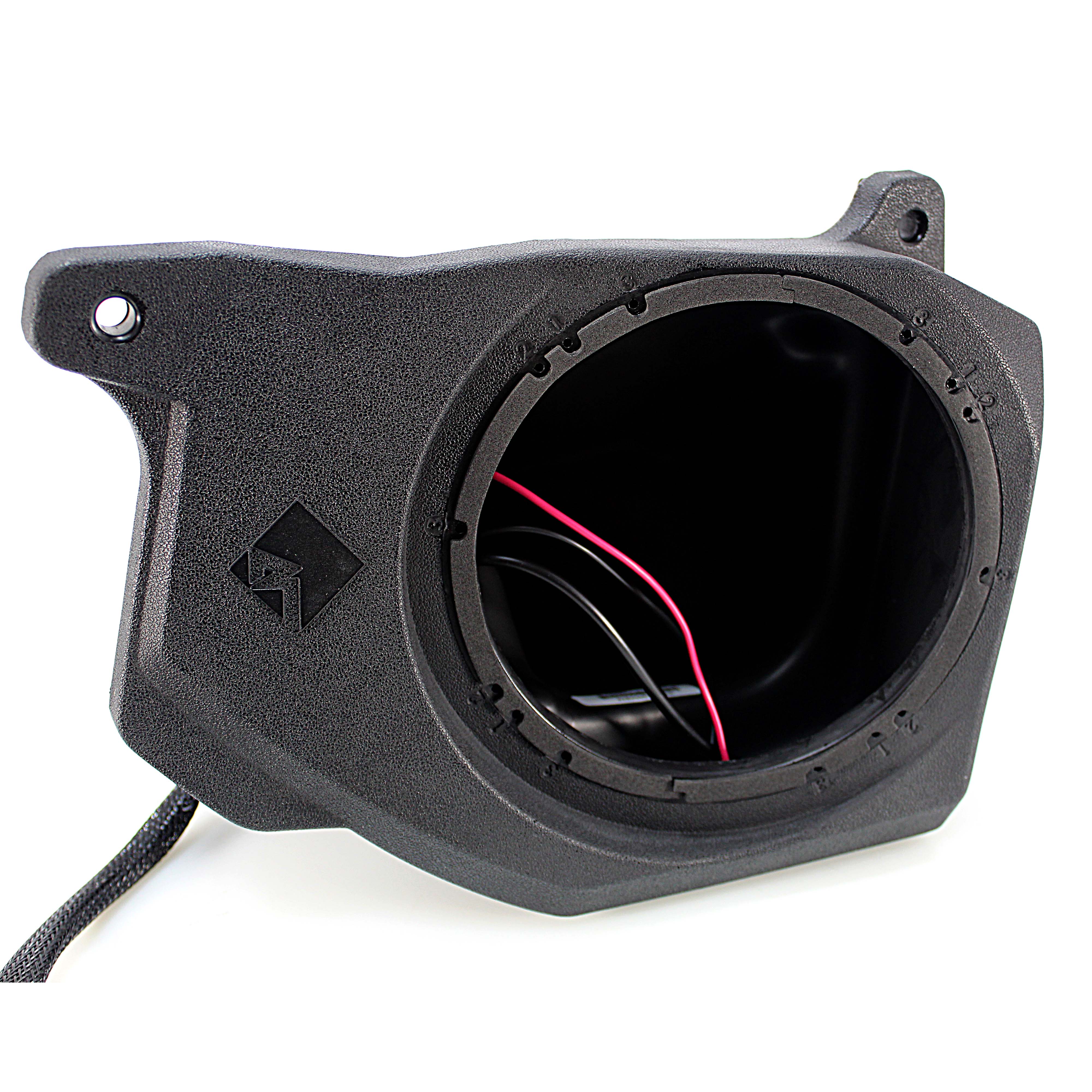 Rockford 6.5 Front Enclosures /w Black Marine Speakers for 2018+ Polaris Ranger - Image 5