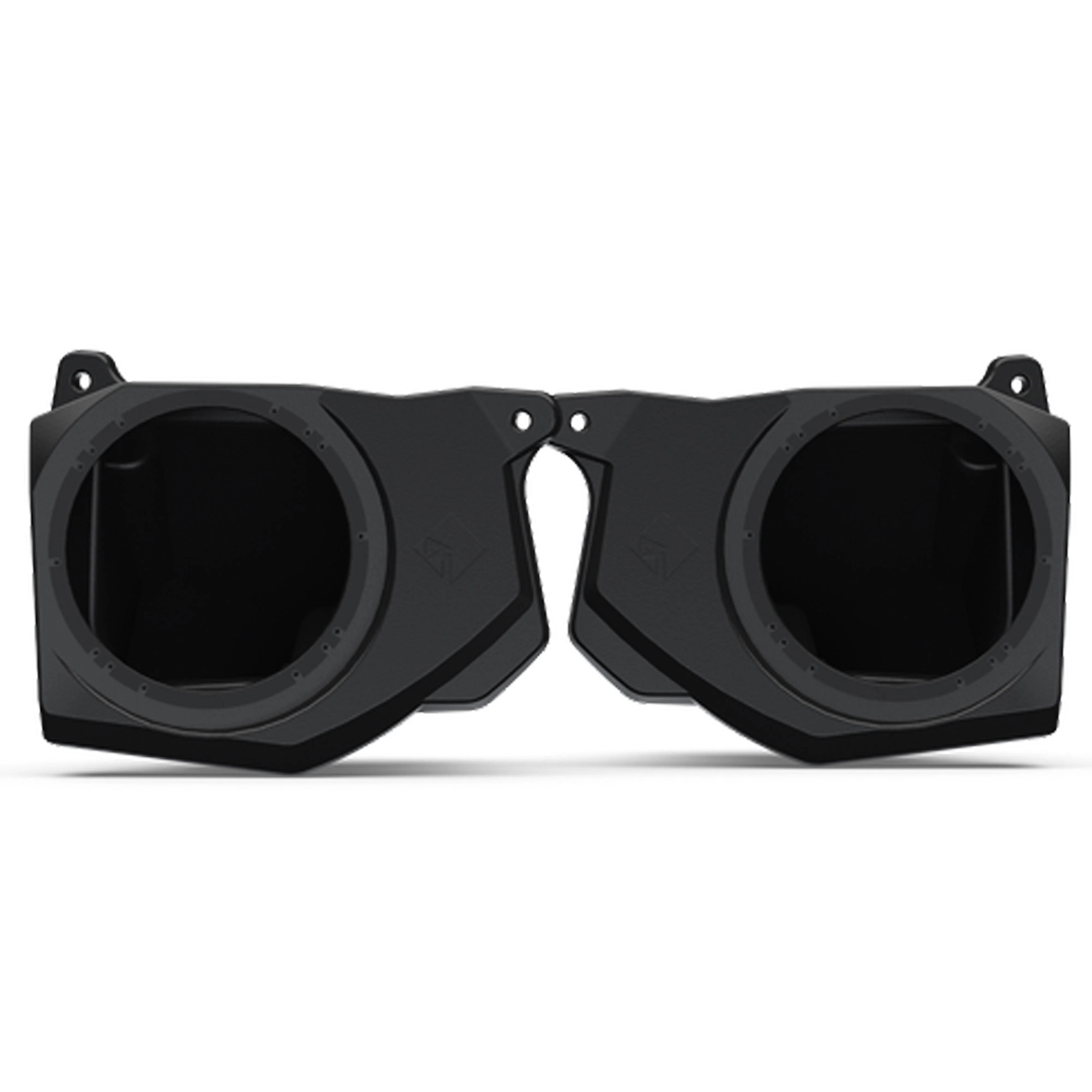 Rockford 6.5 Front Enclosures /w Black RGB Marine Speakers 2018+ Polaris Ranger - Image 4