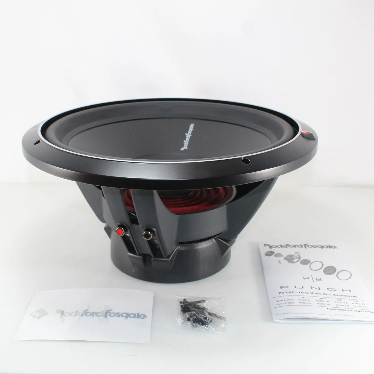 Rockford Fosgate 15" Punch 800 Watt Dual 2 Ohm Voice Coil Subwoofer OPEN BOX