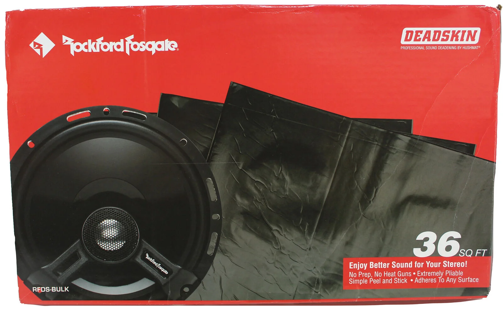 Rockford Fosgate 36 SQ FT Deadskin Sound Deadening Bulk Kit RFDS-BULK - Image 3