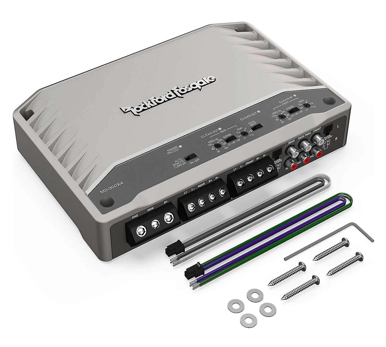 Rockford Fosgate 4 Channel 300 Watt Class D Element Ready Marine Amplifier - Image 3