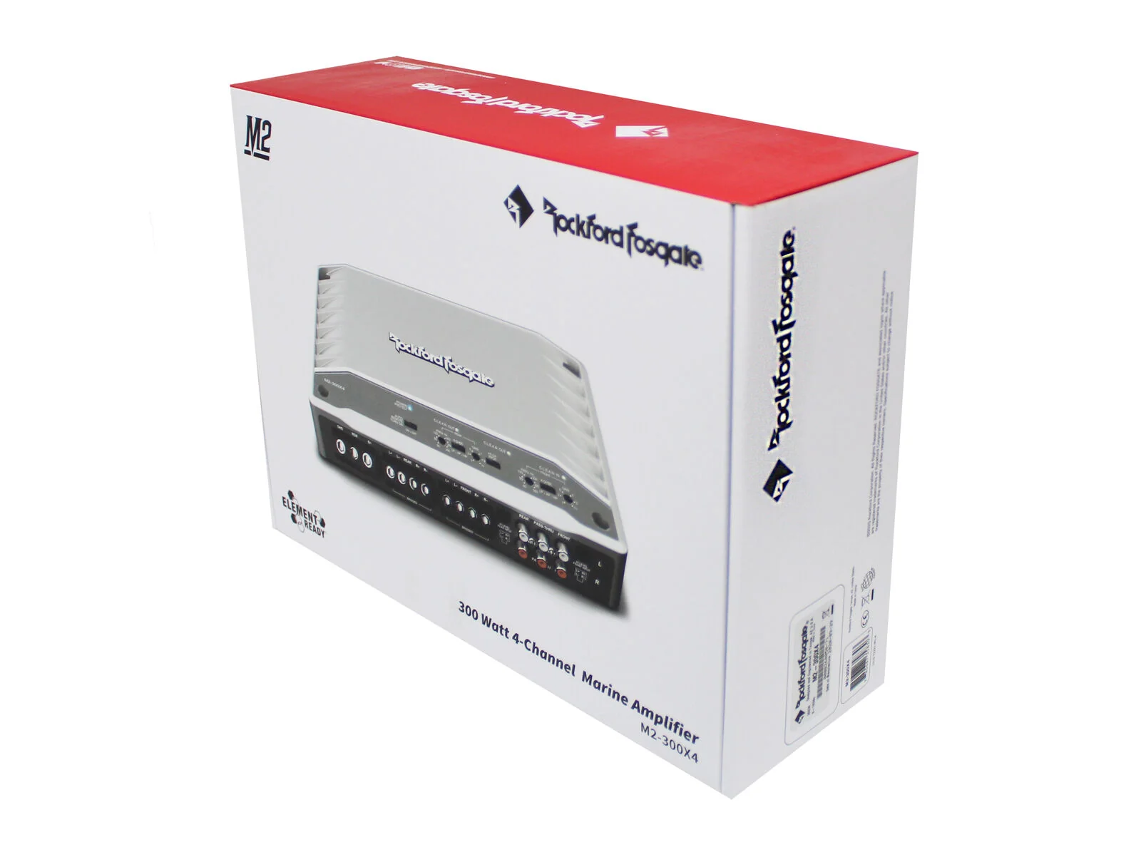 Rockford Fosgate 4 Channel 300 Watt Class D Element Ready Marine Amplifier - Image 5