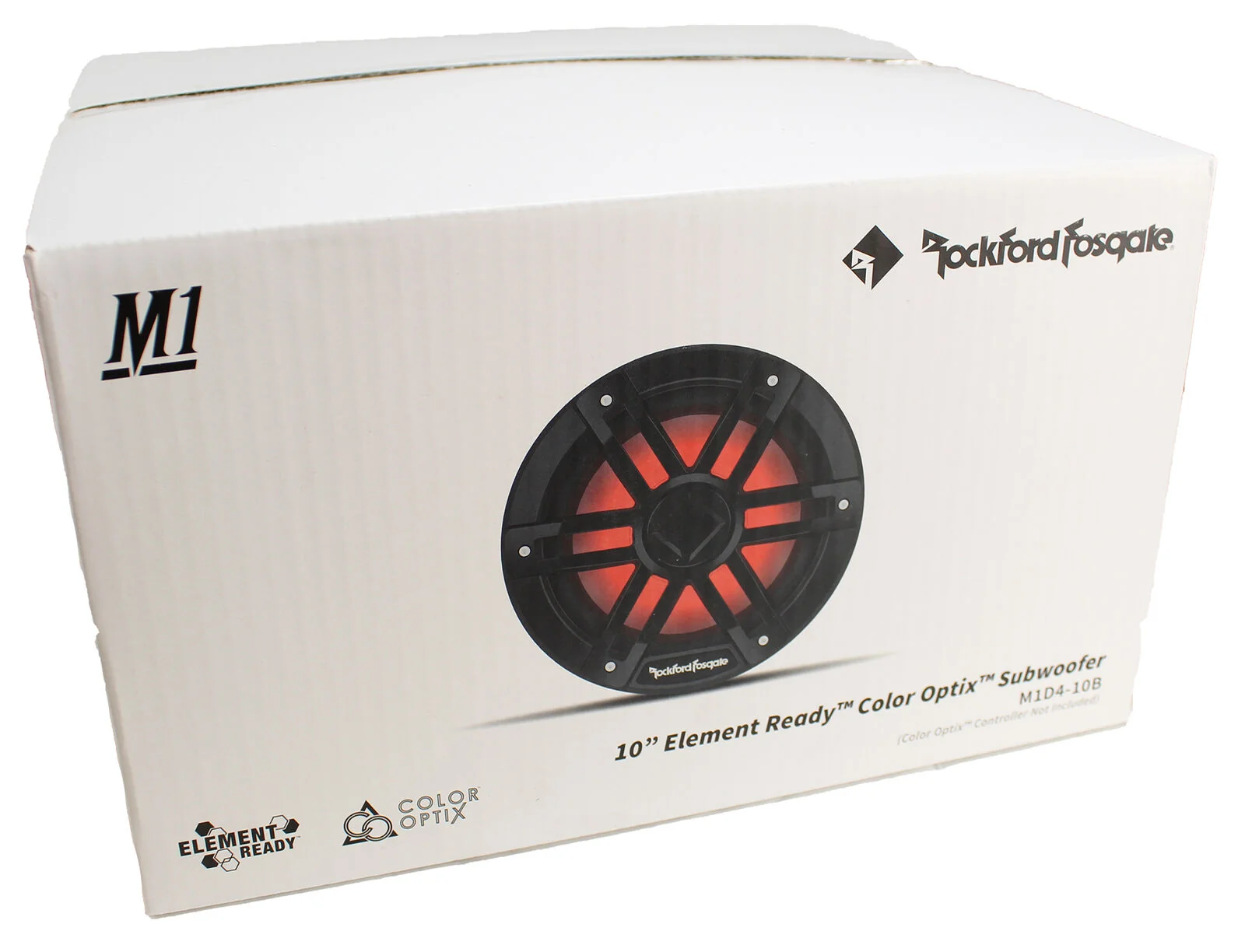 Rockford Fosgate Black 10" 1200W Dual 4 Ohm Switchable Marine Subwoofer M1D4-10B - Image 6