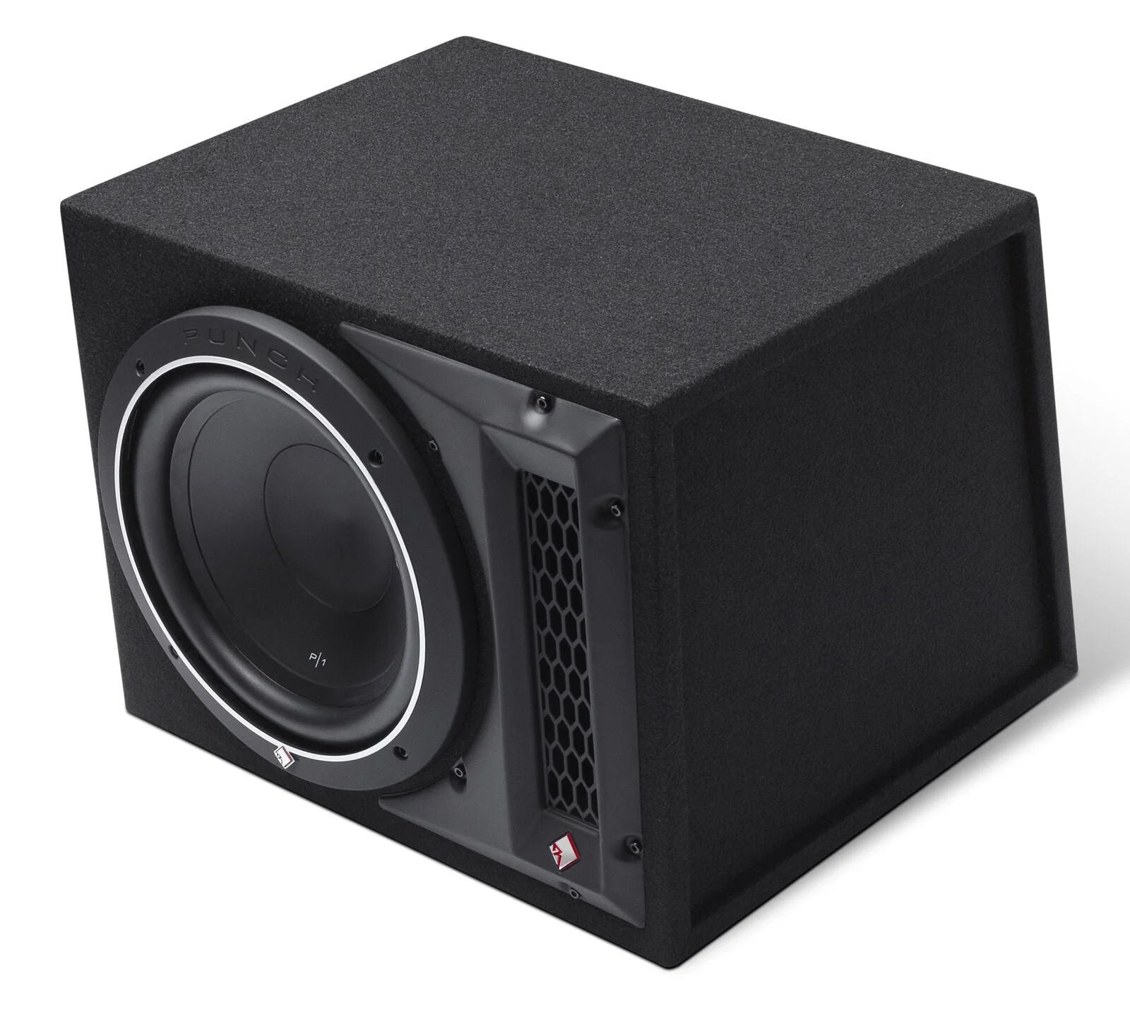 Rockford Fosgate Punch Single P1 10" 500W 4 Ohm Loaded Woofer Enclosure P1-1X10 - Image 2