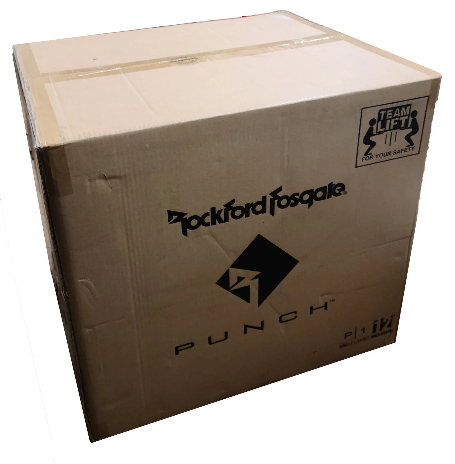 Rockford Fosgate Punch Single P1 12" 500W 4 Ohm Loaded Woofer Enclosure P1-1X12 - Image 8
