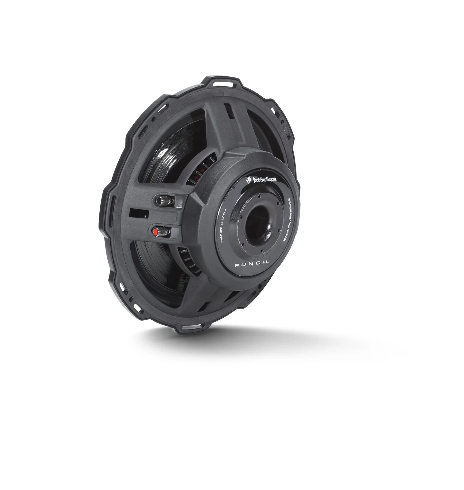Rockford Fosgate Punch3 12" 400W RMS Dual 4-Ohm Shallow Subwoofer / P3SD4-12 - Image 5
