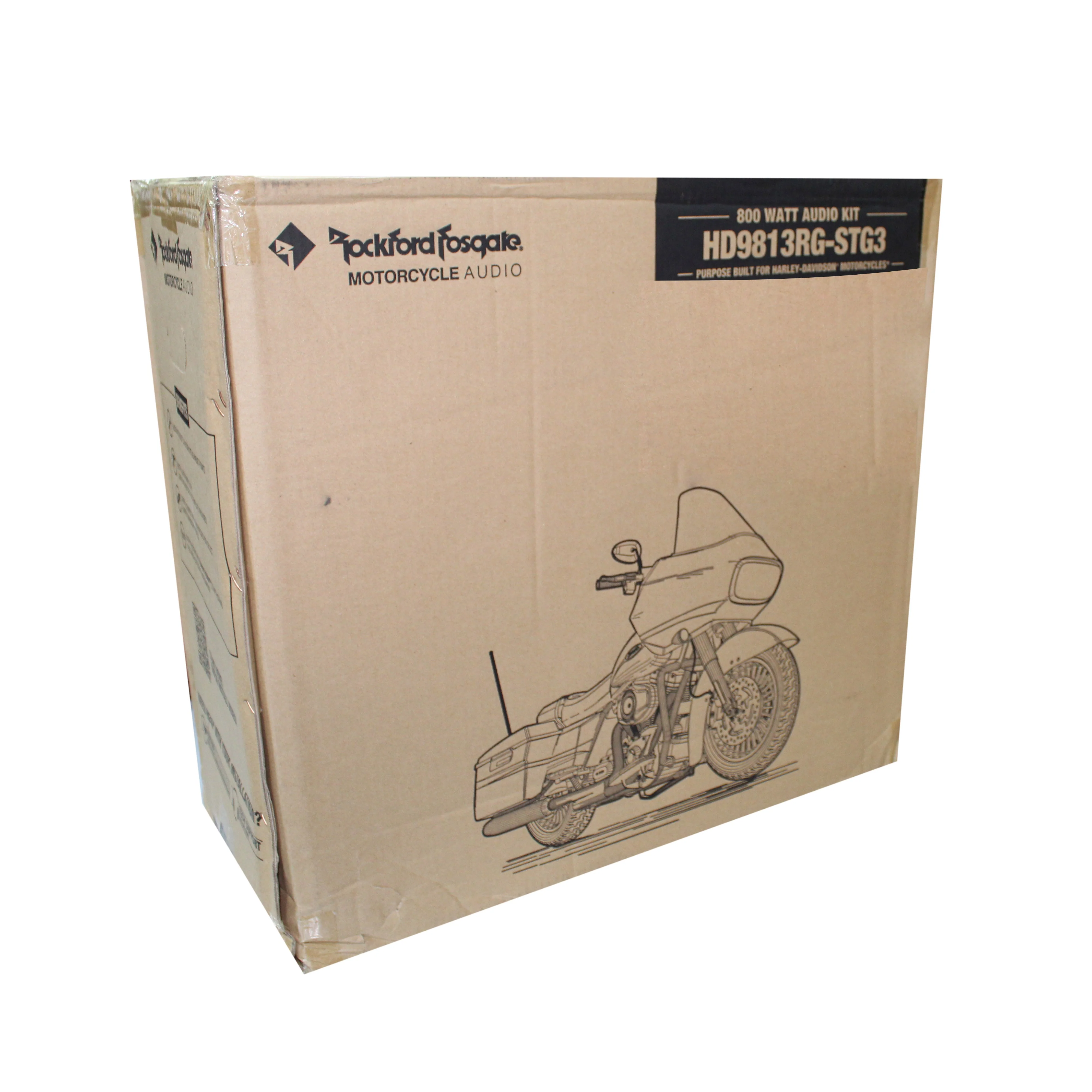 Rockford Harley Davidson 6.5" & 6x9" Fairing/Saddlebag Speakers w/ 4ch Amp Kit - Image 3