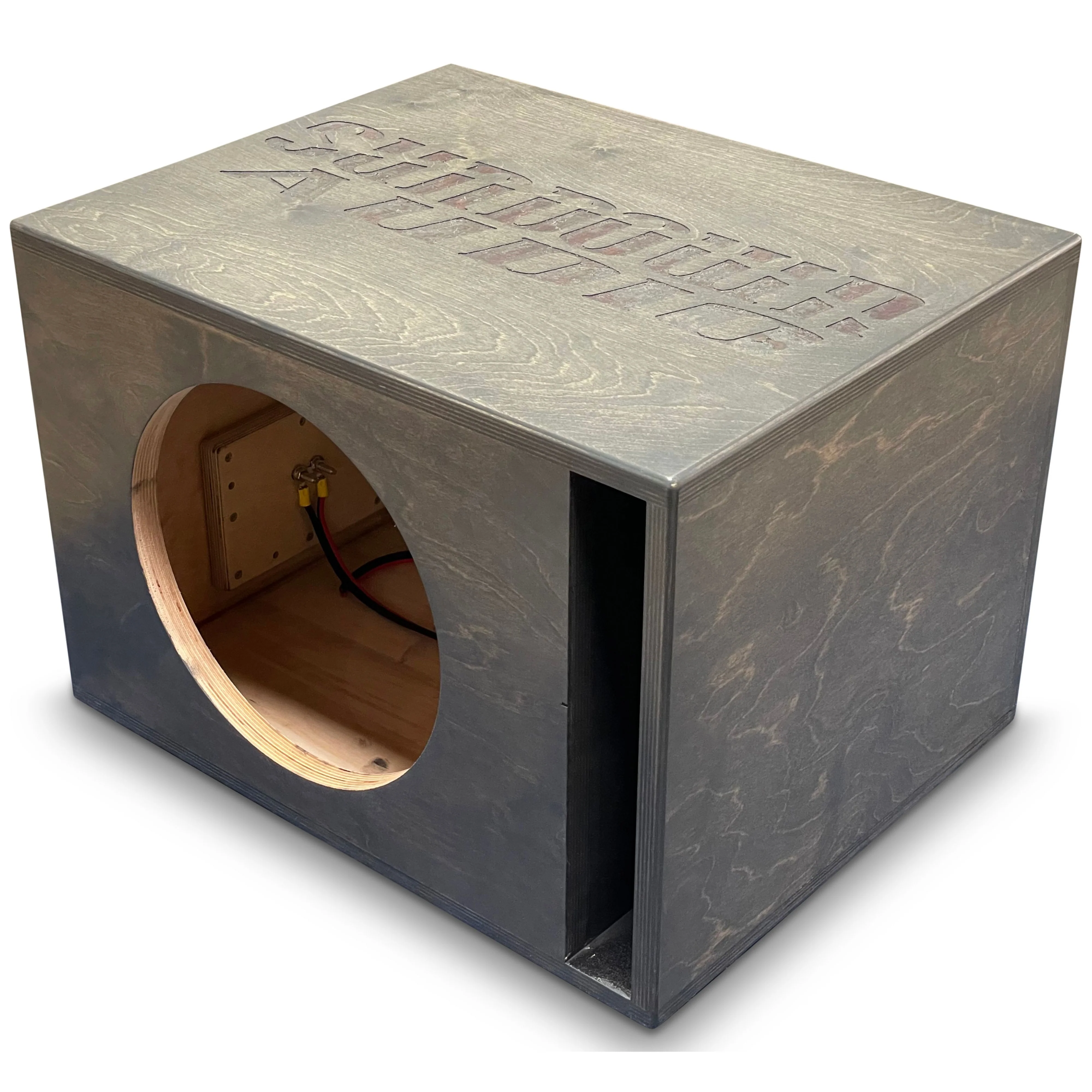 Single 10" Birch Ported Subwoofer Box for Sundown v4 NS Series - Image 2