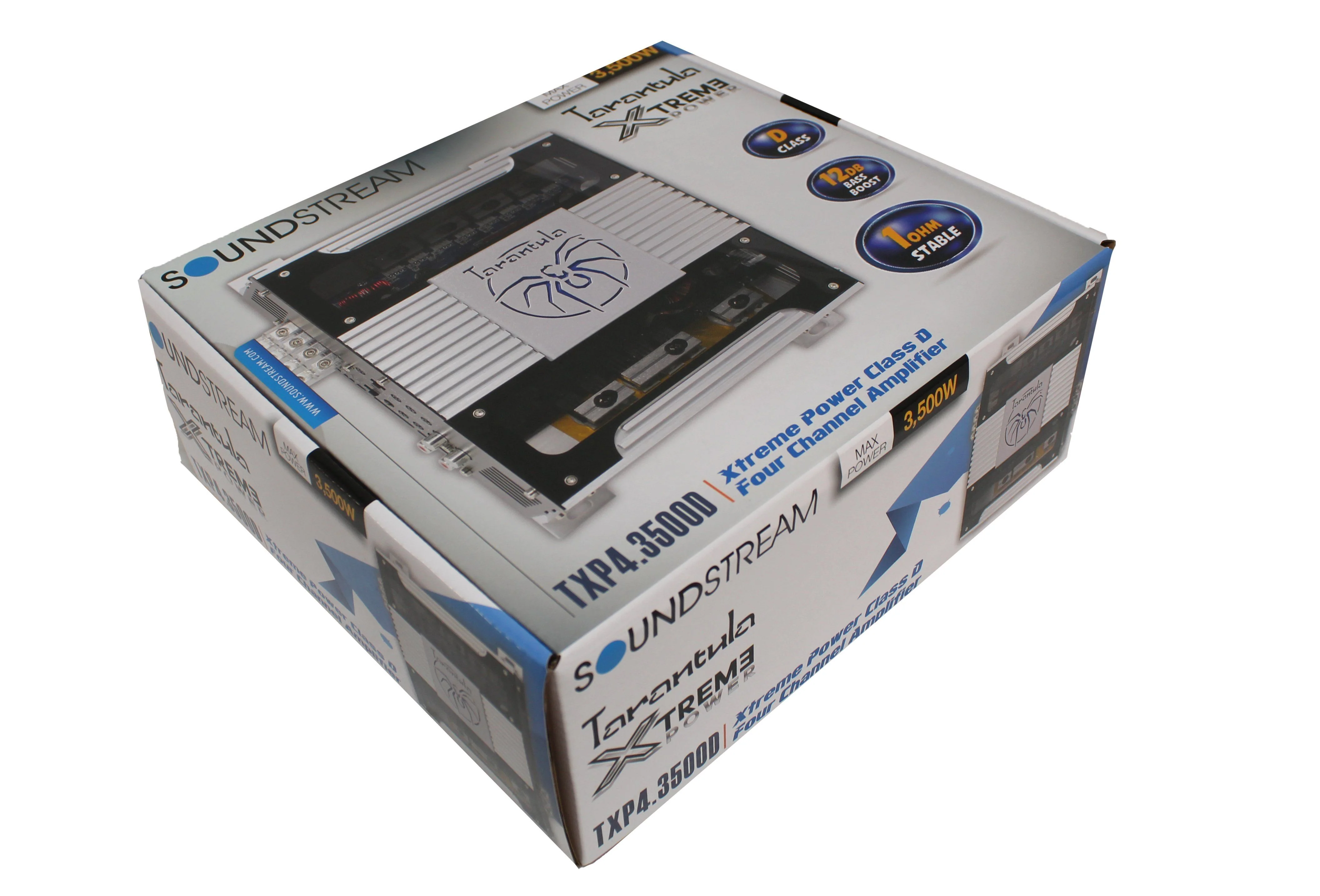 Soundstream Xtreme 1 Ohm 3500 Watts 4 Channel Class D Amplifier TXP4.3500D - Image 6
