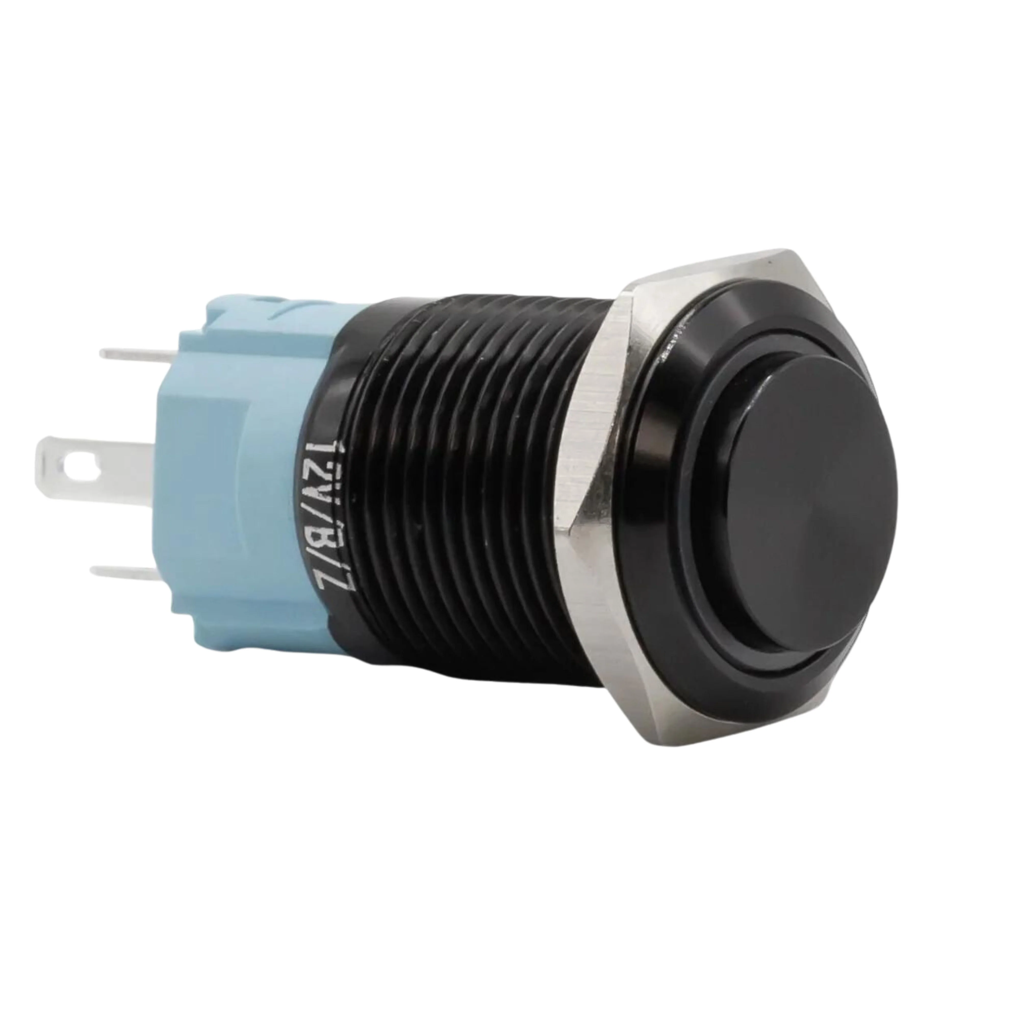 Sparked Innovation12V black ring light SPDT latching push-button switch - Image 4