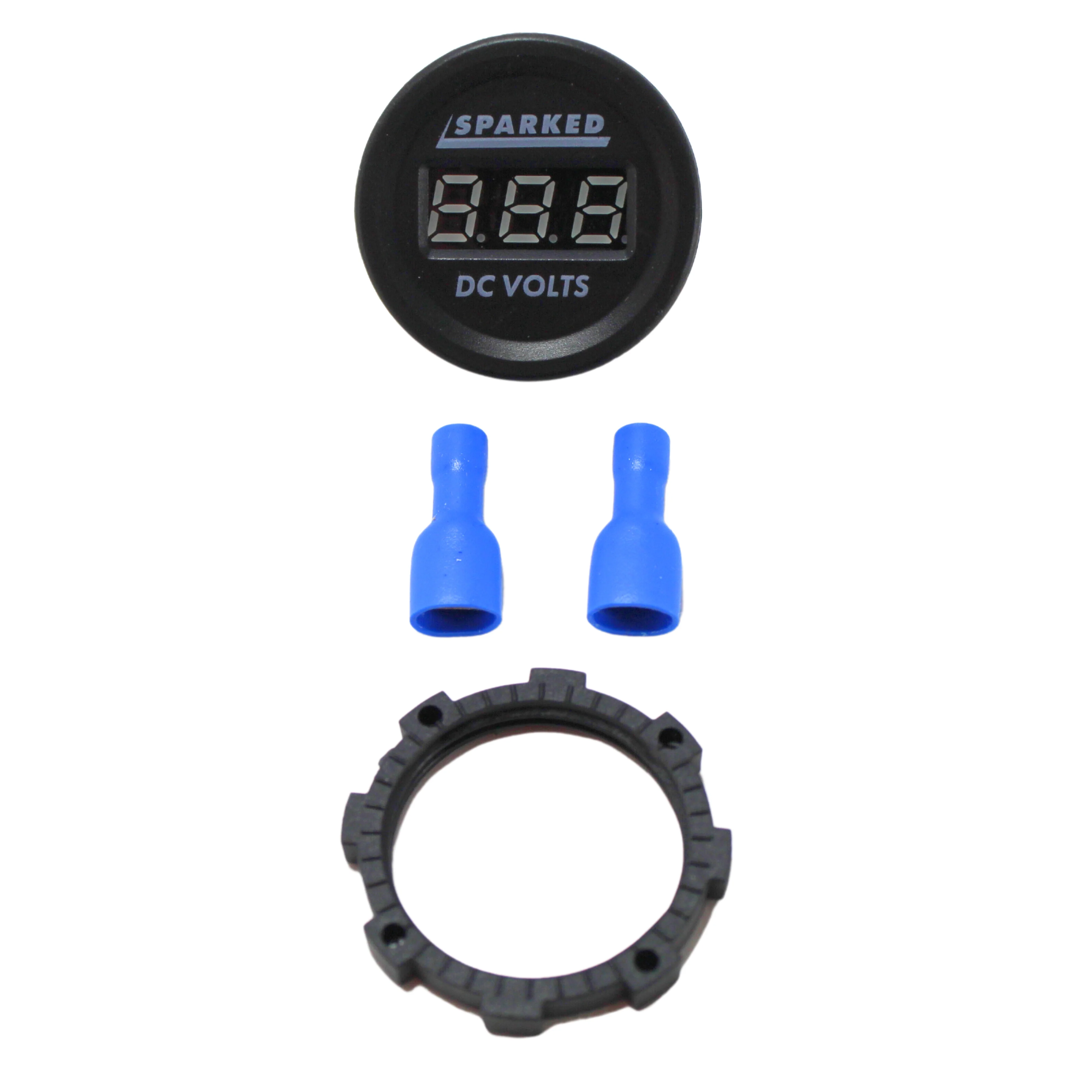 Sparked Innovations Single Display 12V DC Voltmeter Battery Voltage Monitor - Image 10