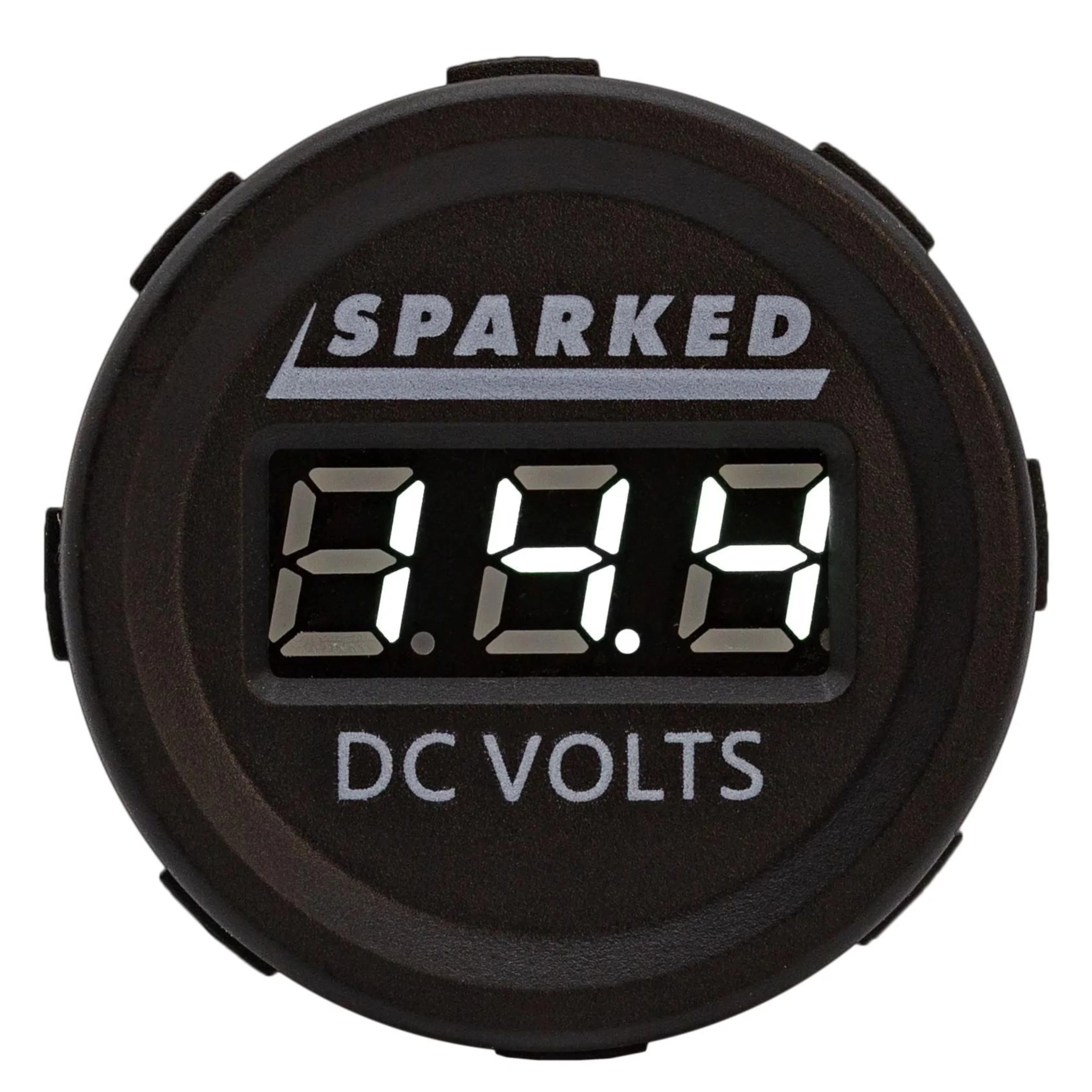 Sparked Innovations Single Display 12V DC Voltmeter Battery Voltage Monitor - Image 2