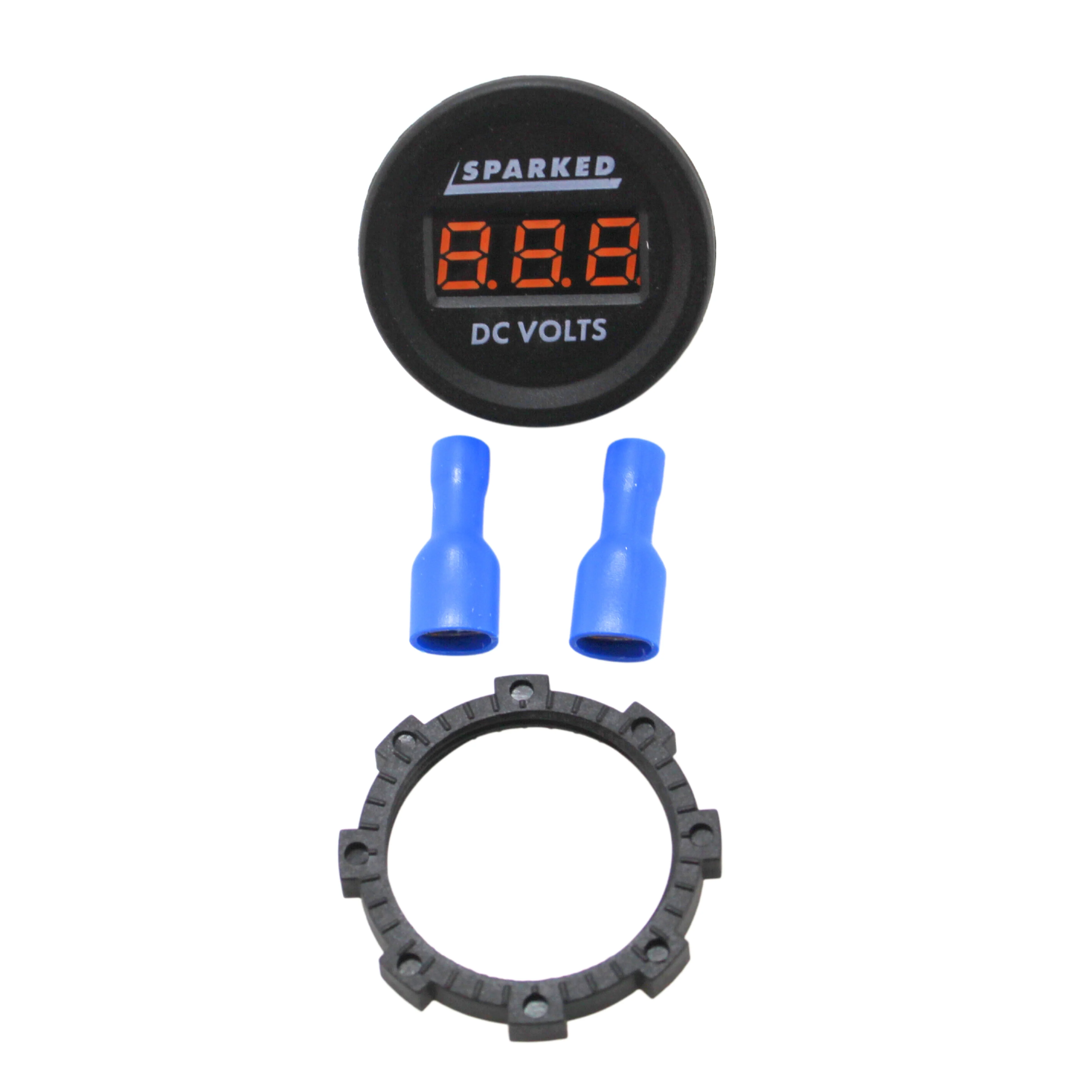 Sparked Innovations Single Display 12V DC Voltmeter Battery Voltage Monitor - Image 4