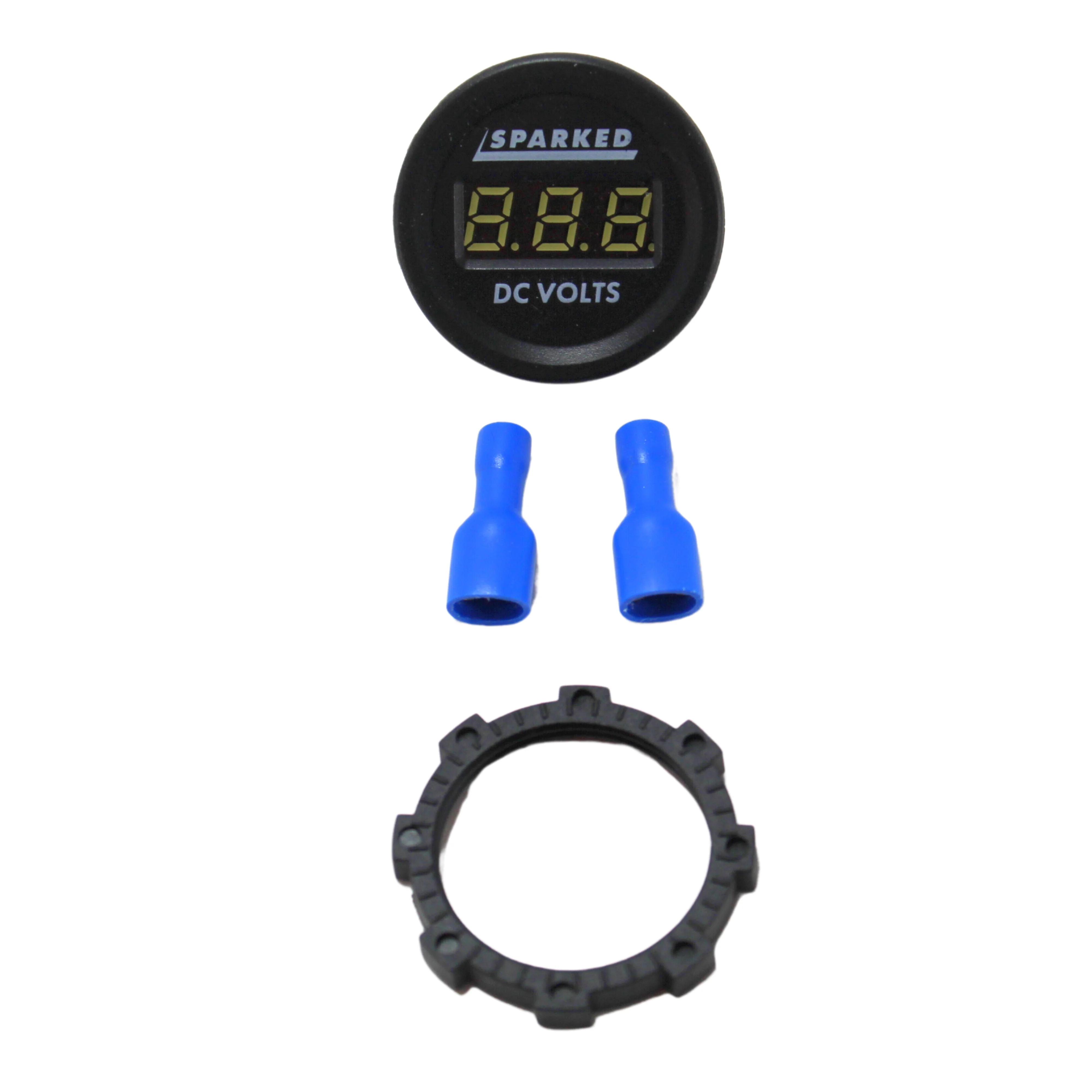 Sparked Innovations Single Display 12V DC Voltmeter Battery Voltage Monitor - Image 8